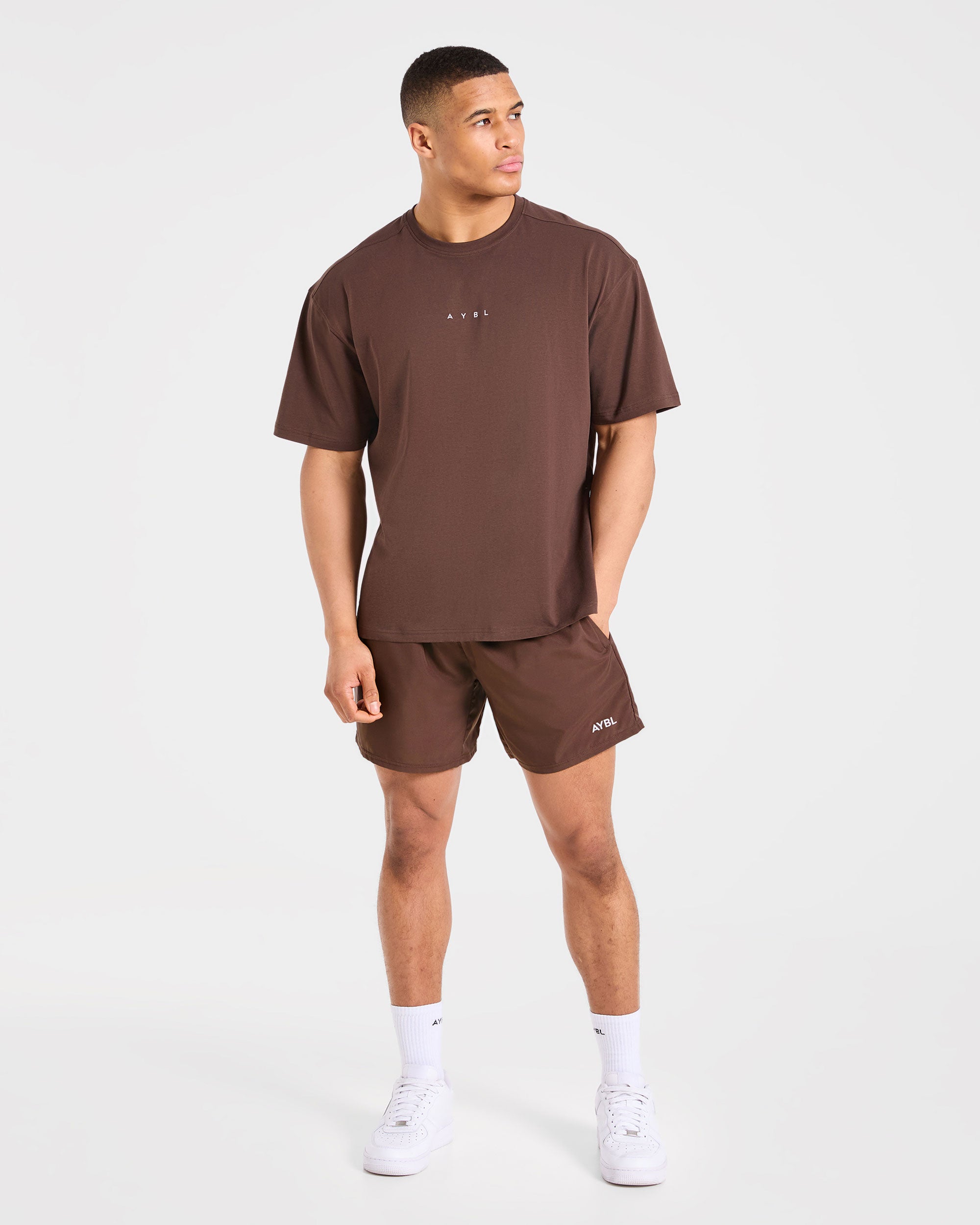 Force Oversized T Shirt - Braun