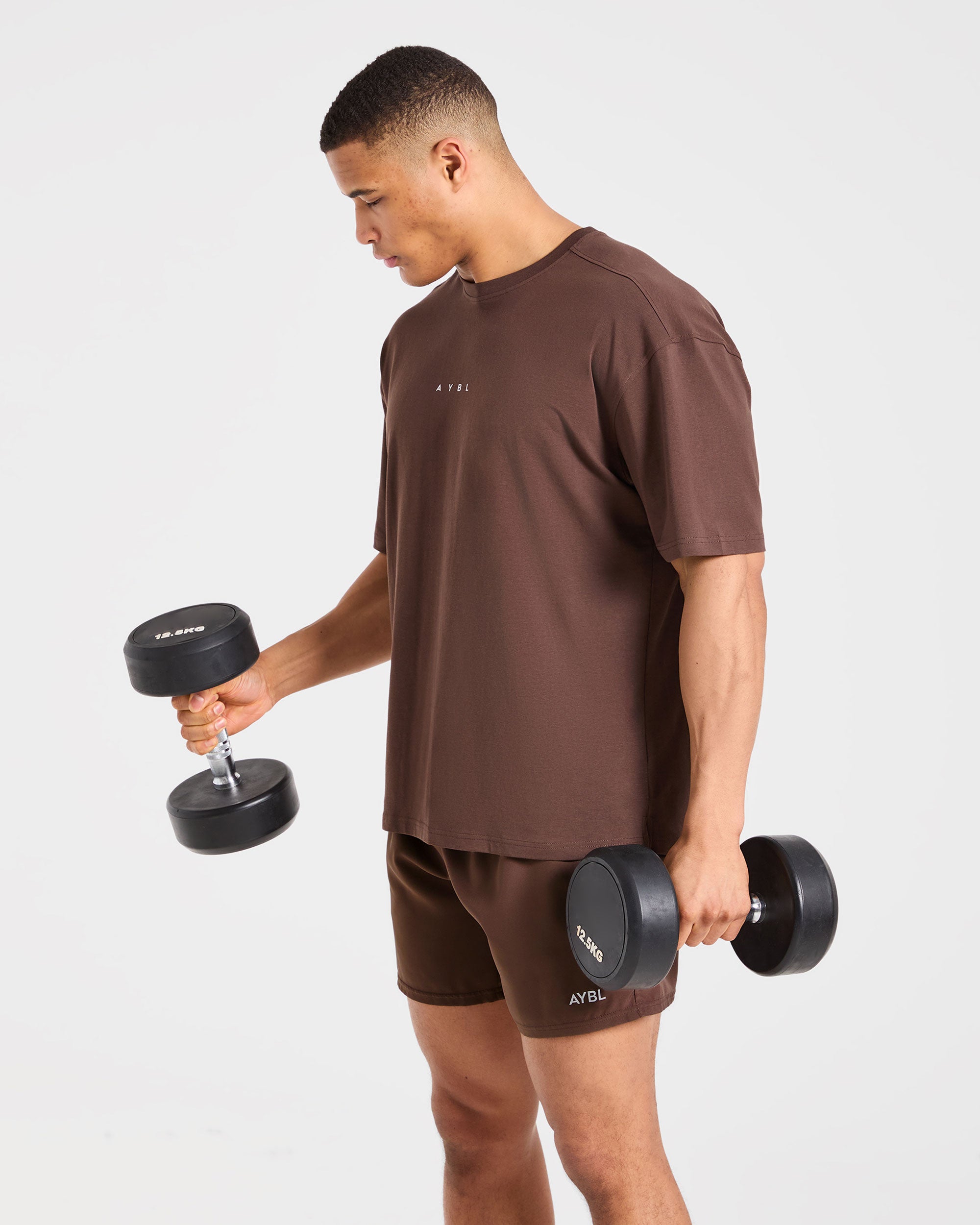 Force Oversized T Shirt - Braun
