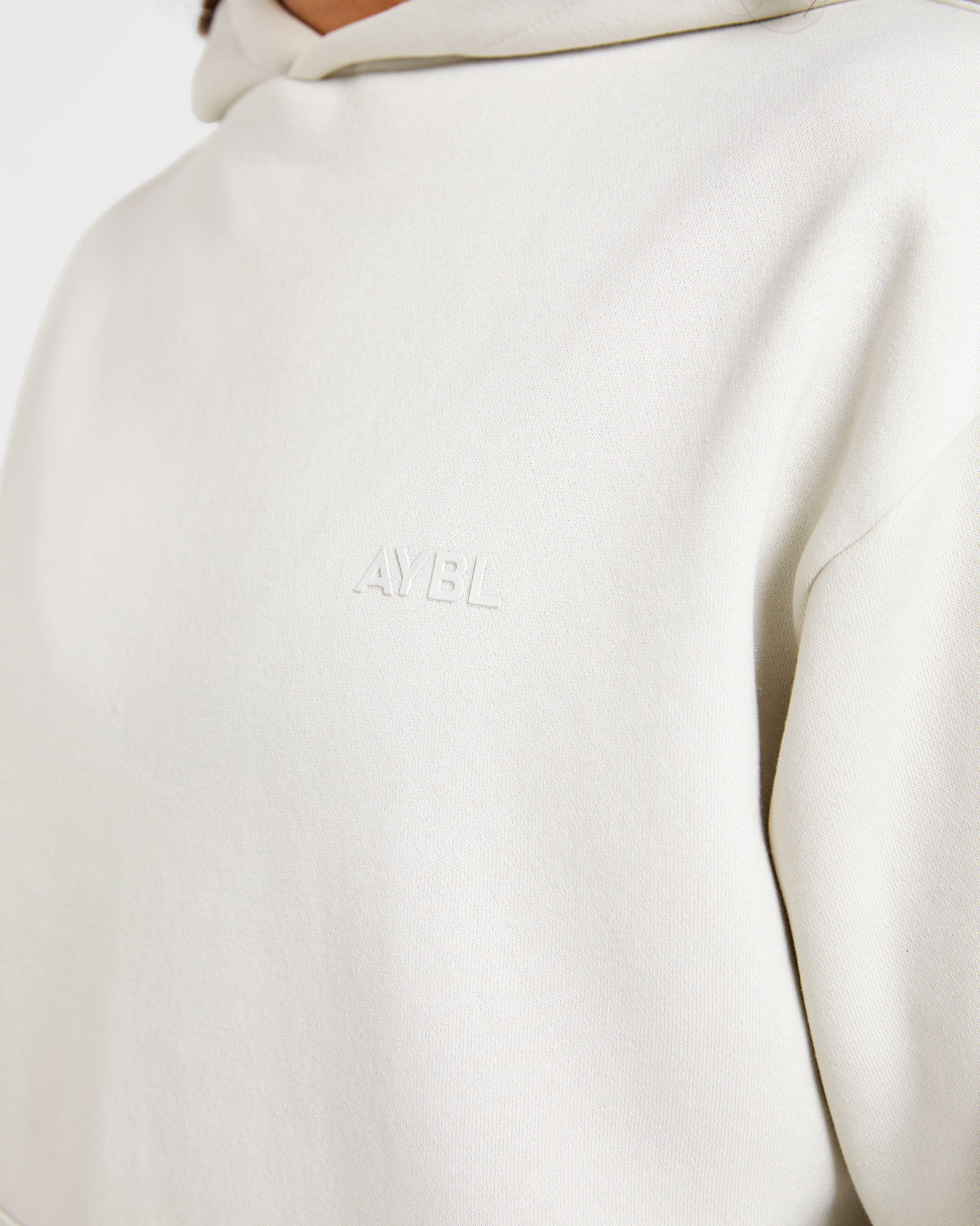 Lifestyle Oversized Hoodie - Off Weiß