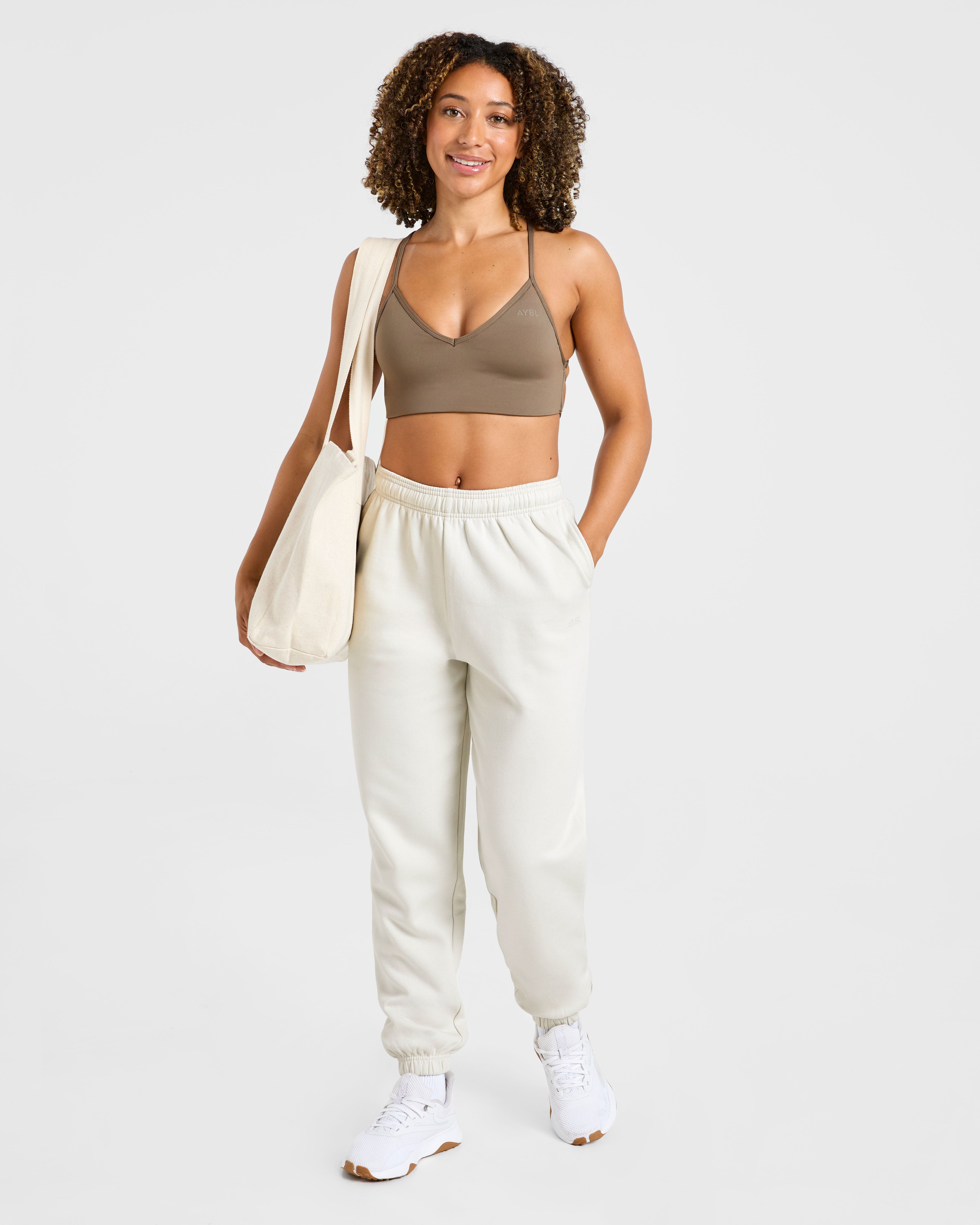 Lifestyle Oversized Joggers - Off Weiß