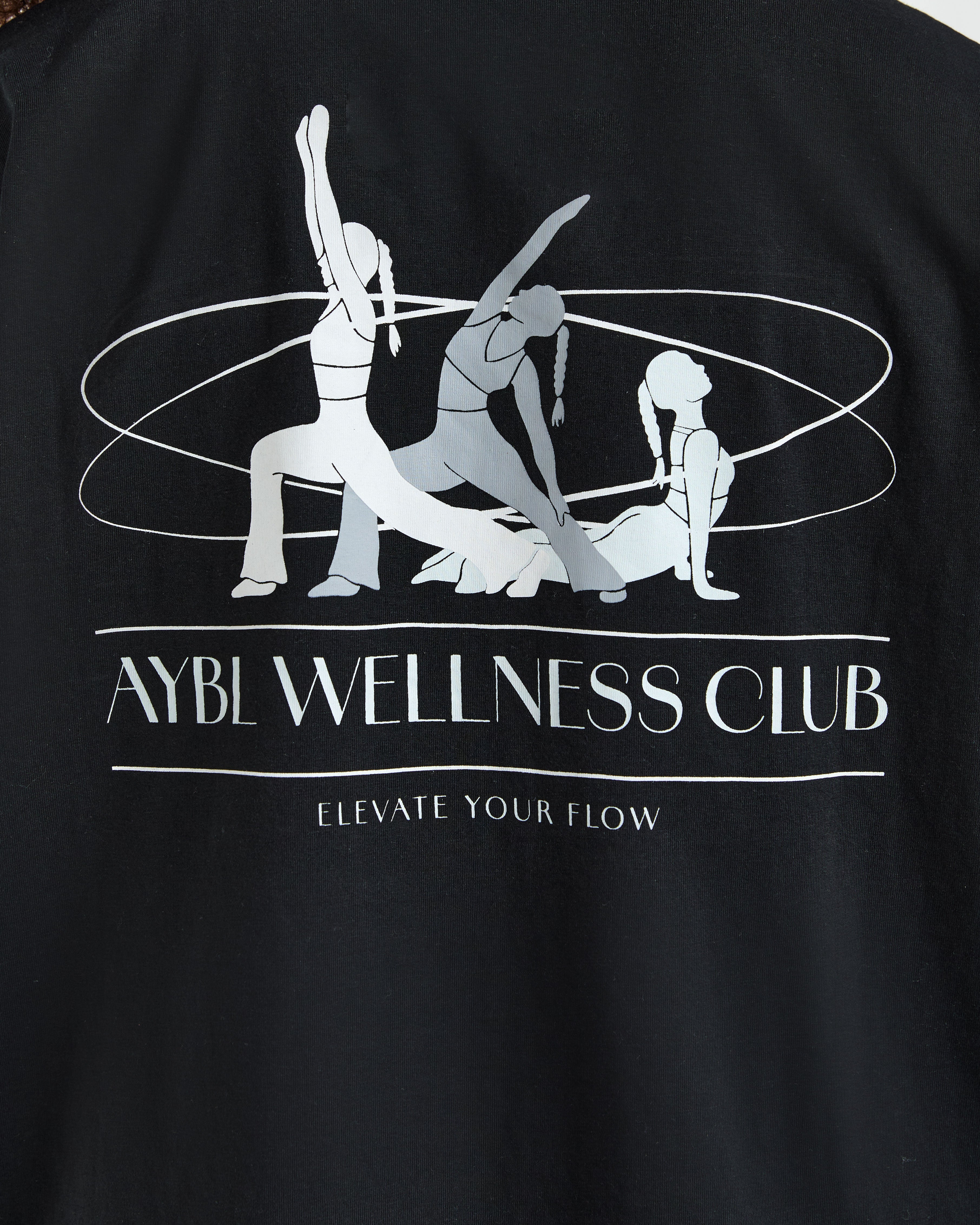 AYBL Wellness Oversized T Shirt - Schwarz