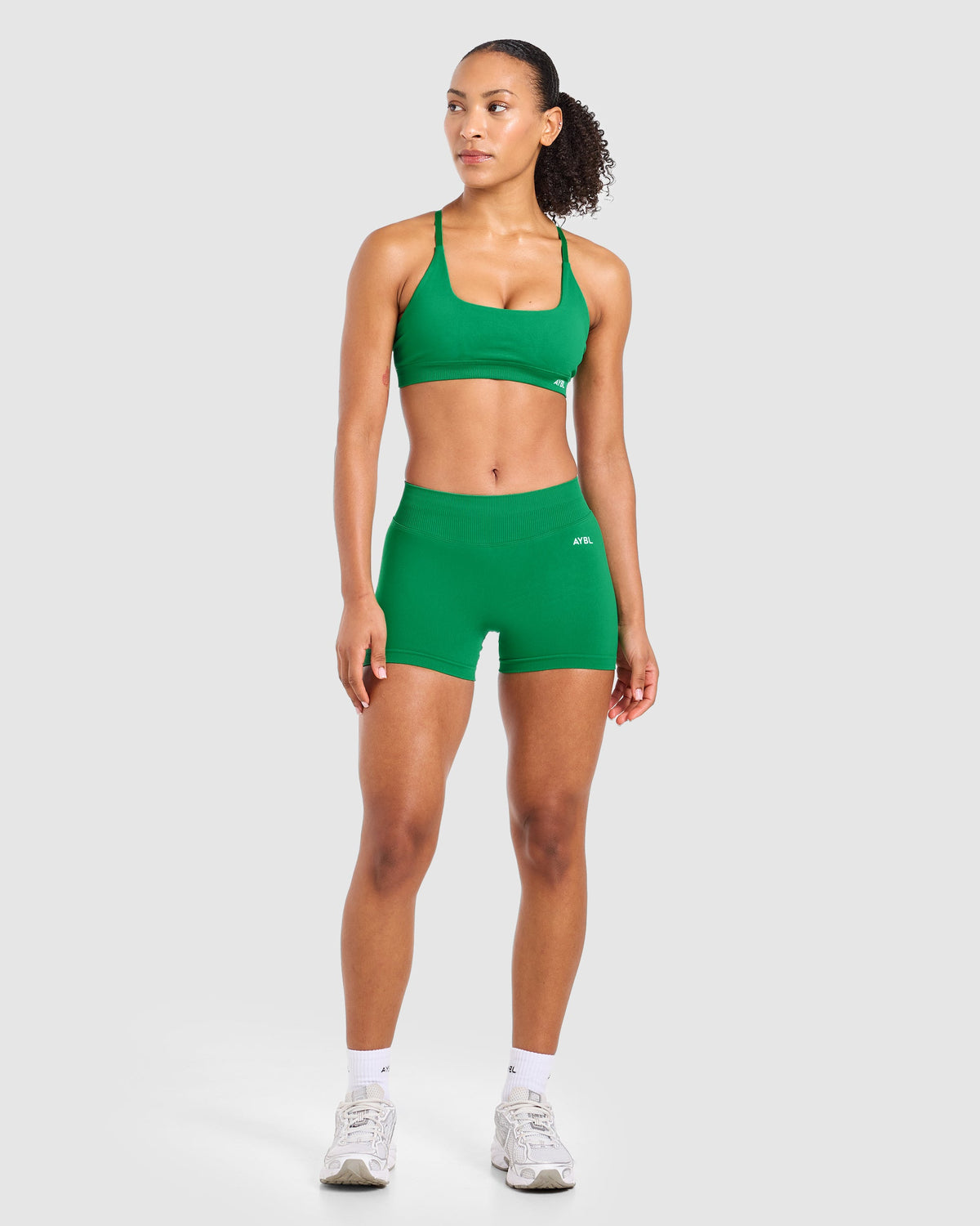 Enhance Seamless Sports Bra - Racing Grün