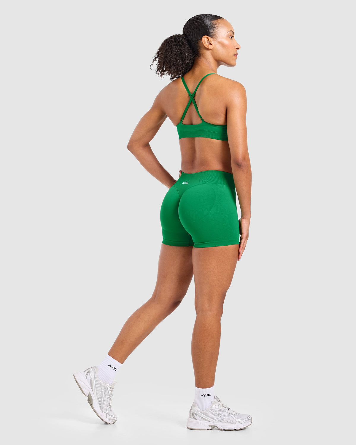 Enhance Seamless Sports Bra - Racing Grün