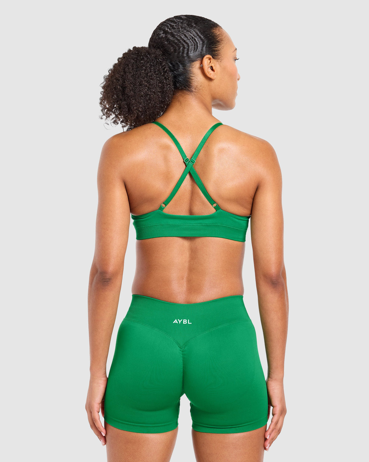 Enhance Seamless Sports Bra - Racing Grün