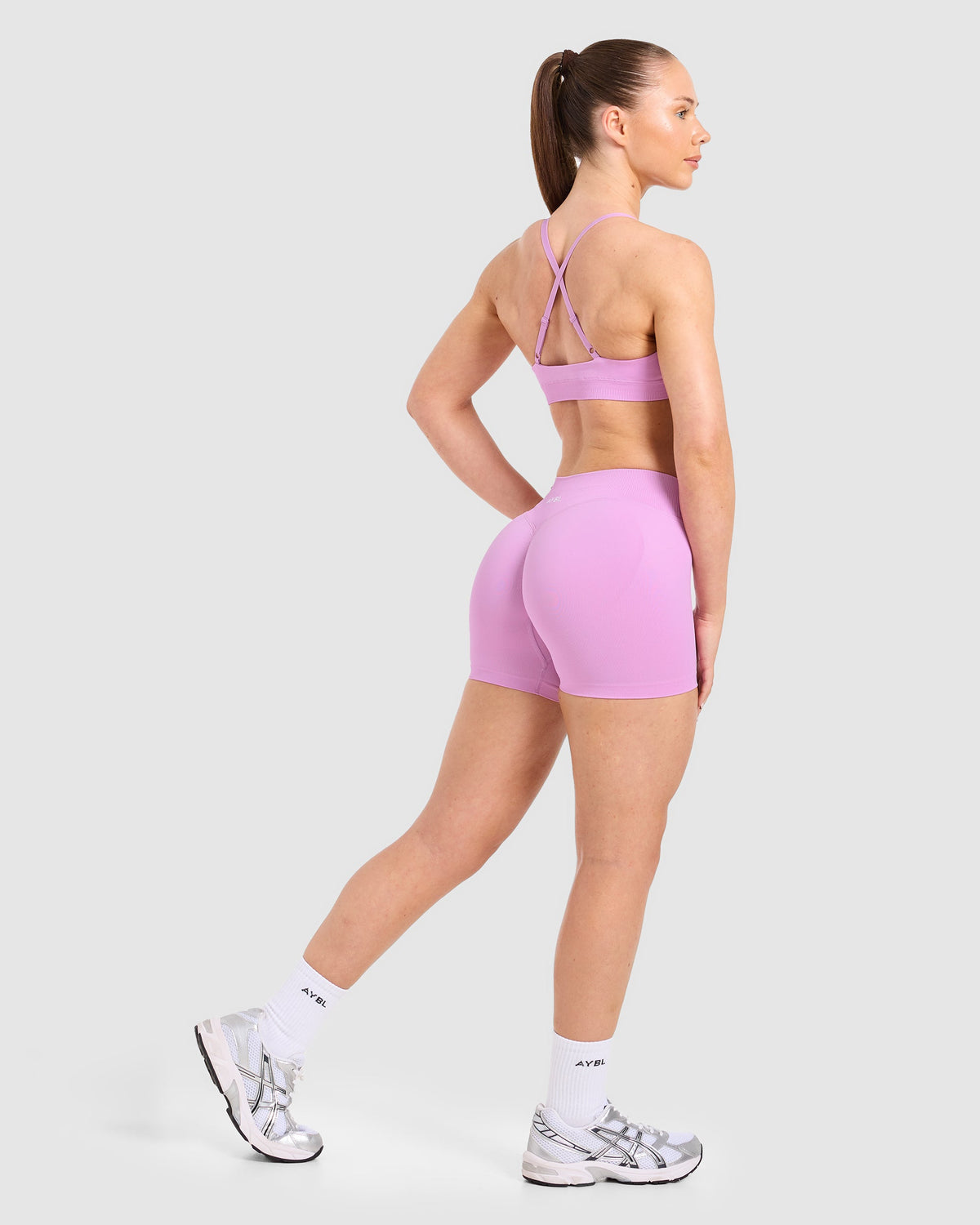 Enhance Seamless Sports Bra - Deep Lilac