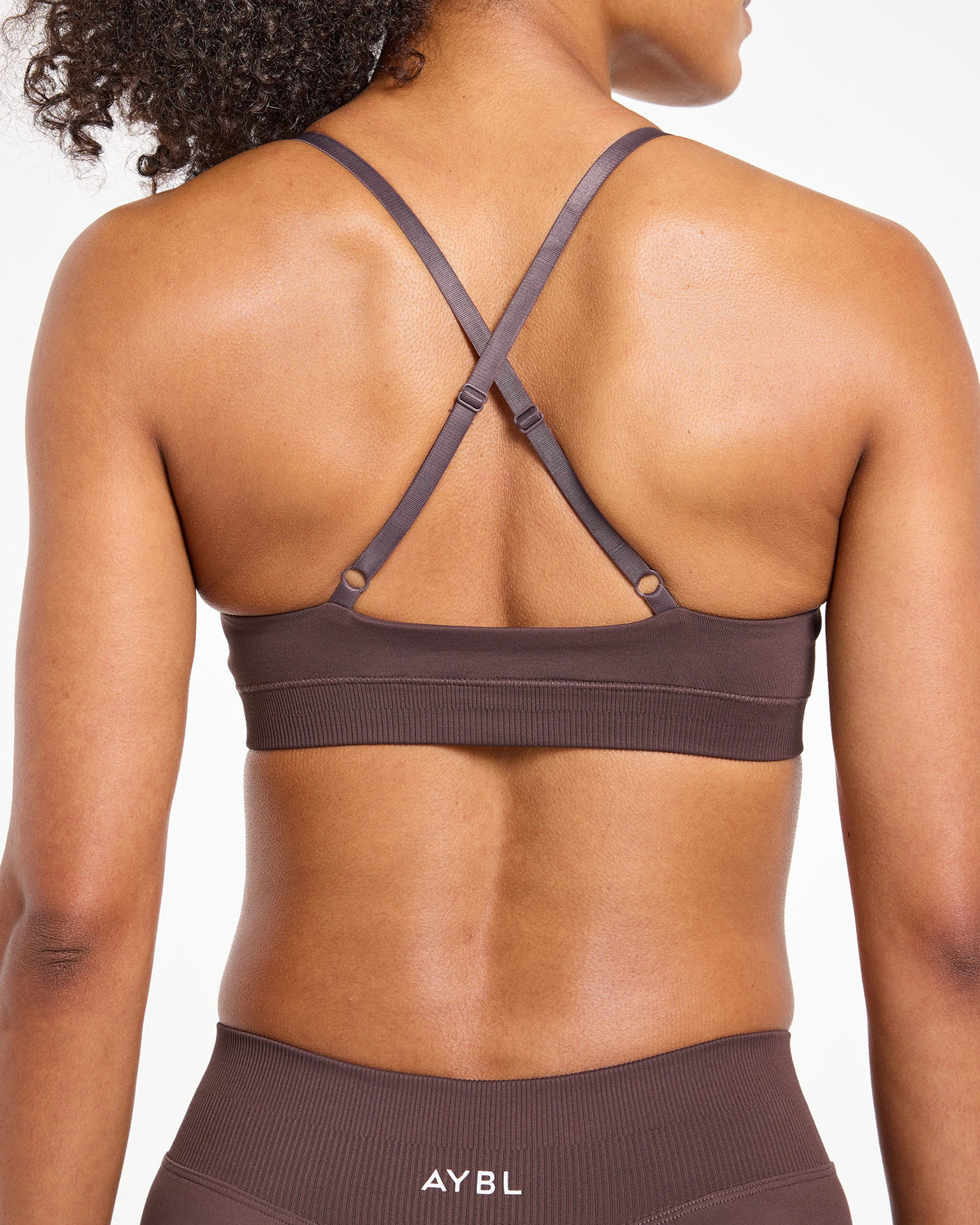 Enhance Seamless Sports Bra - Cocoa Braun