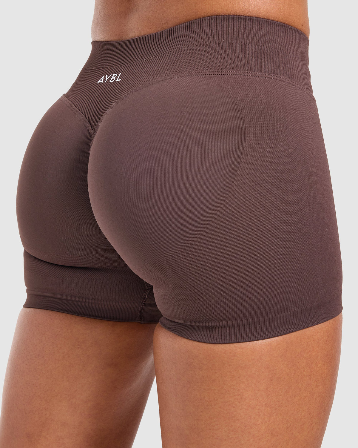 Enhance Seamless Shorts | 3.5" - Cocoa Braun