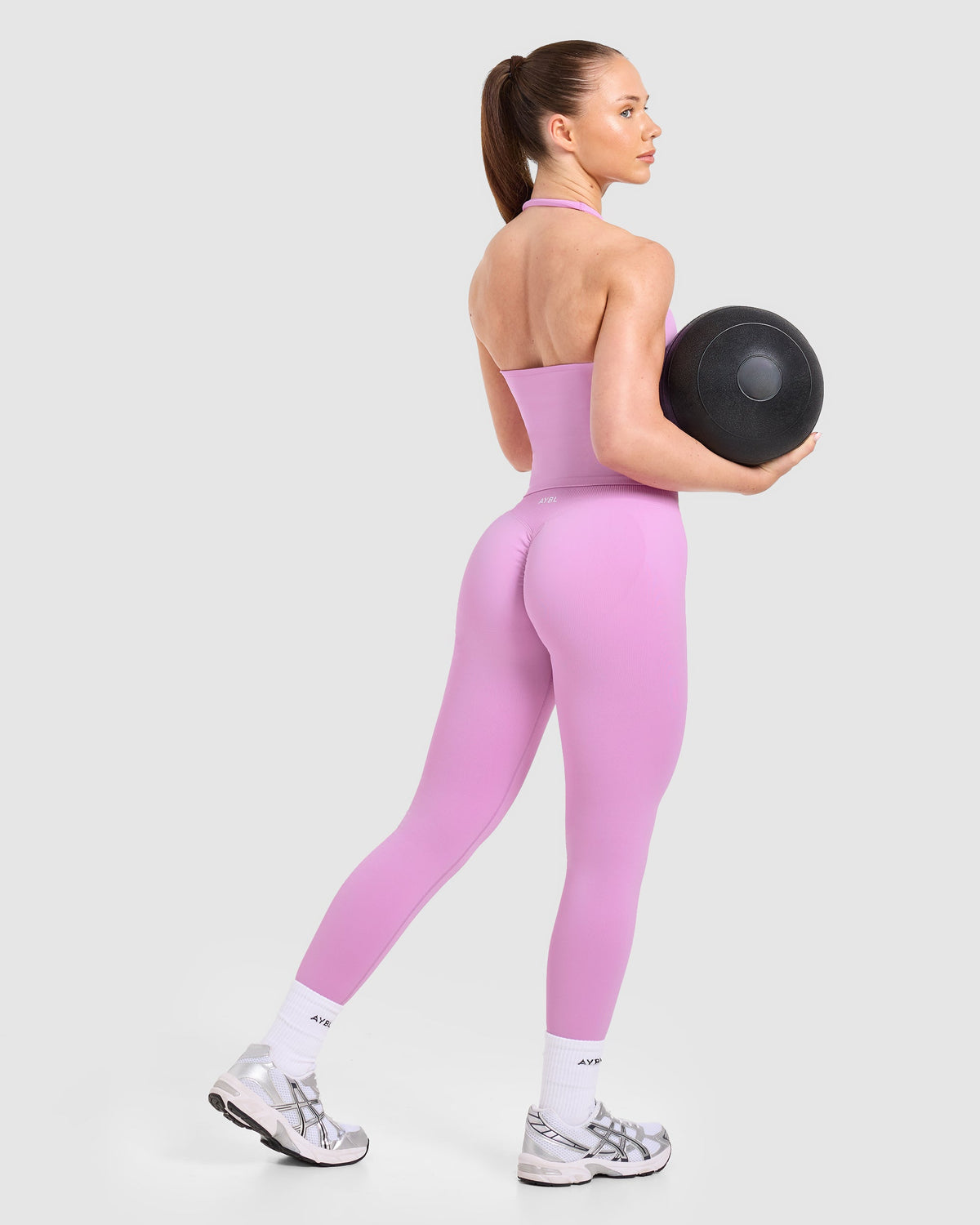 Enhance Seamless Leggings - Deep Lilac