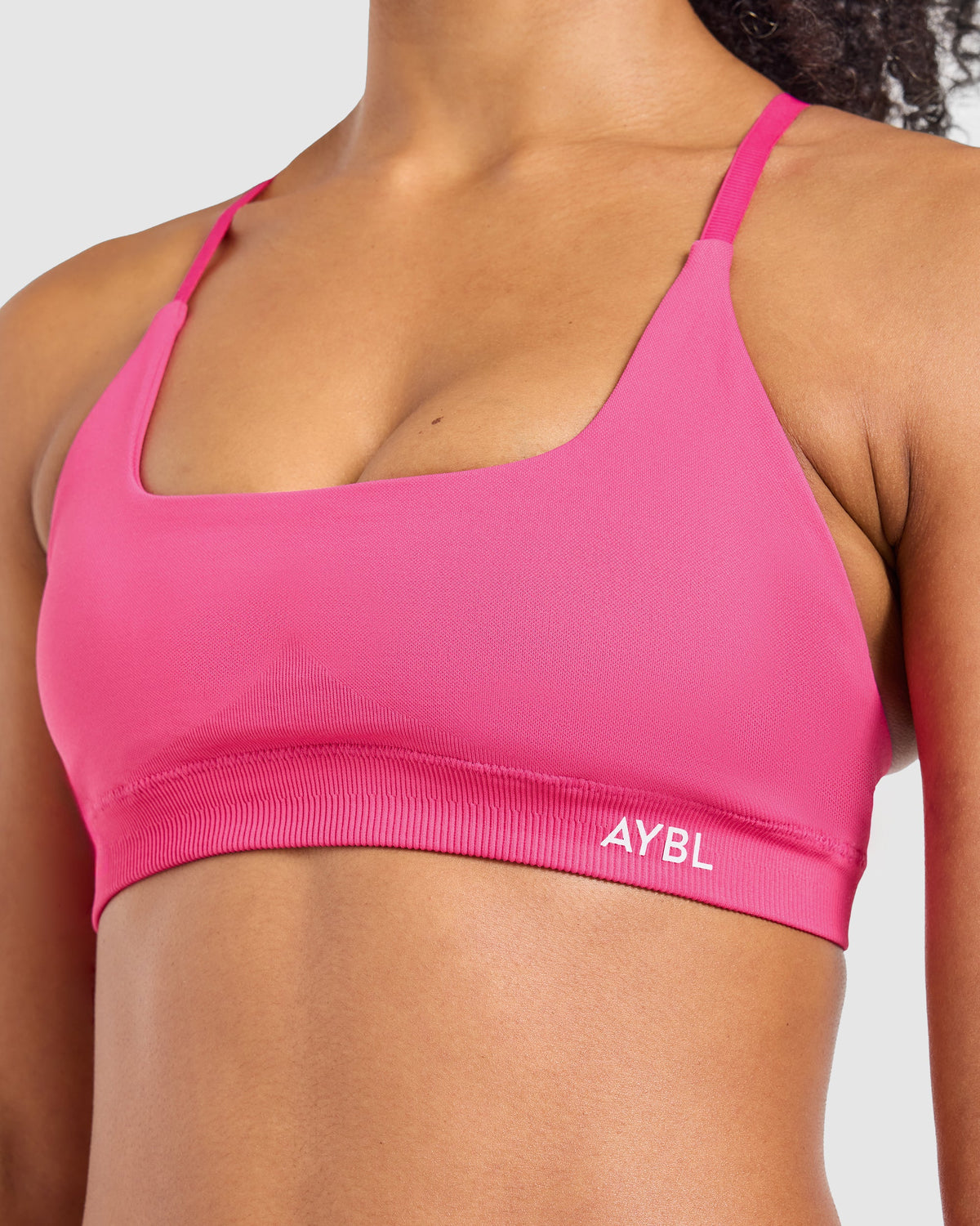 Enhance Seamless Sports Bra - Raspberry Rosa