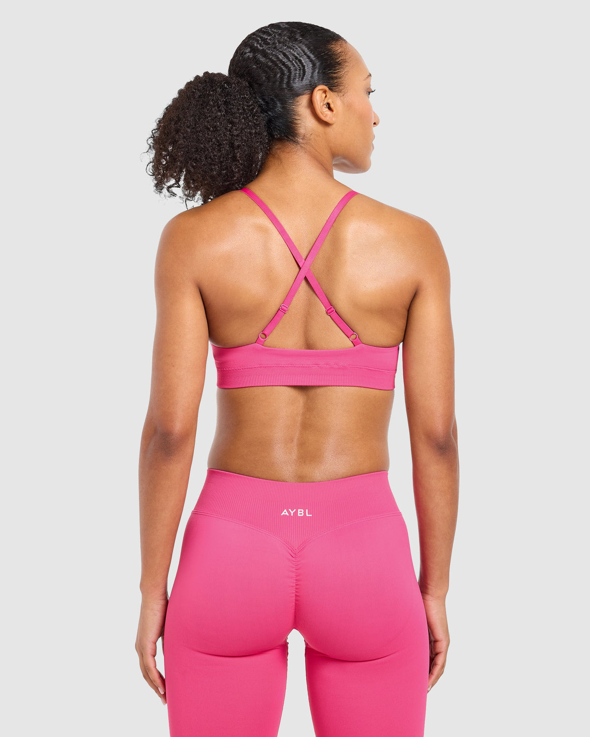 Enhance Seamless Sports Bra - Raspberry Rosa