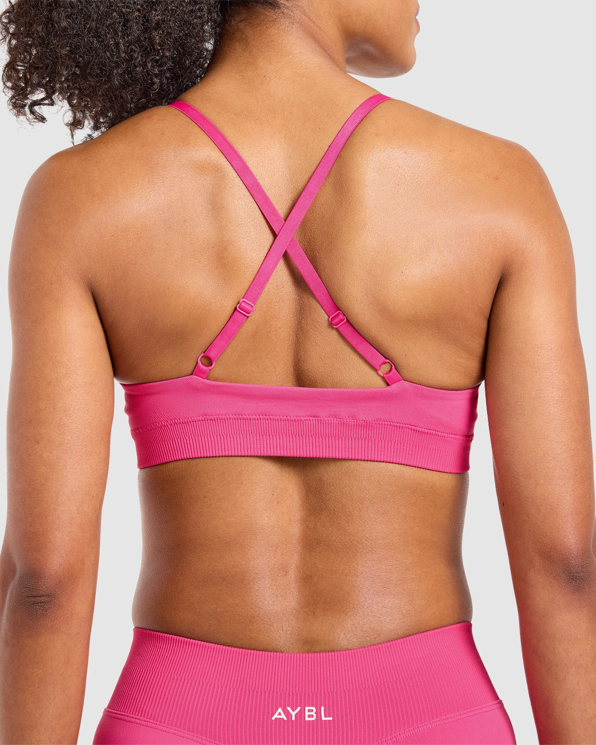 Enhance Seamless Sports Bra - Raspberry Rosa