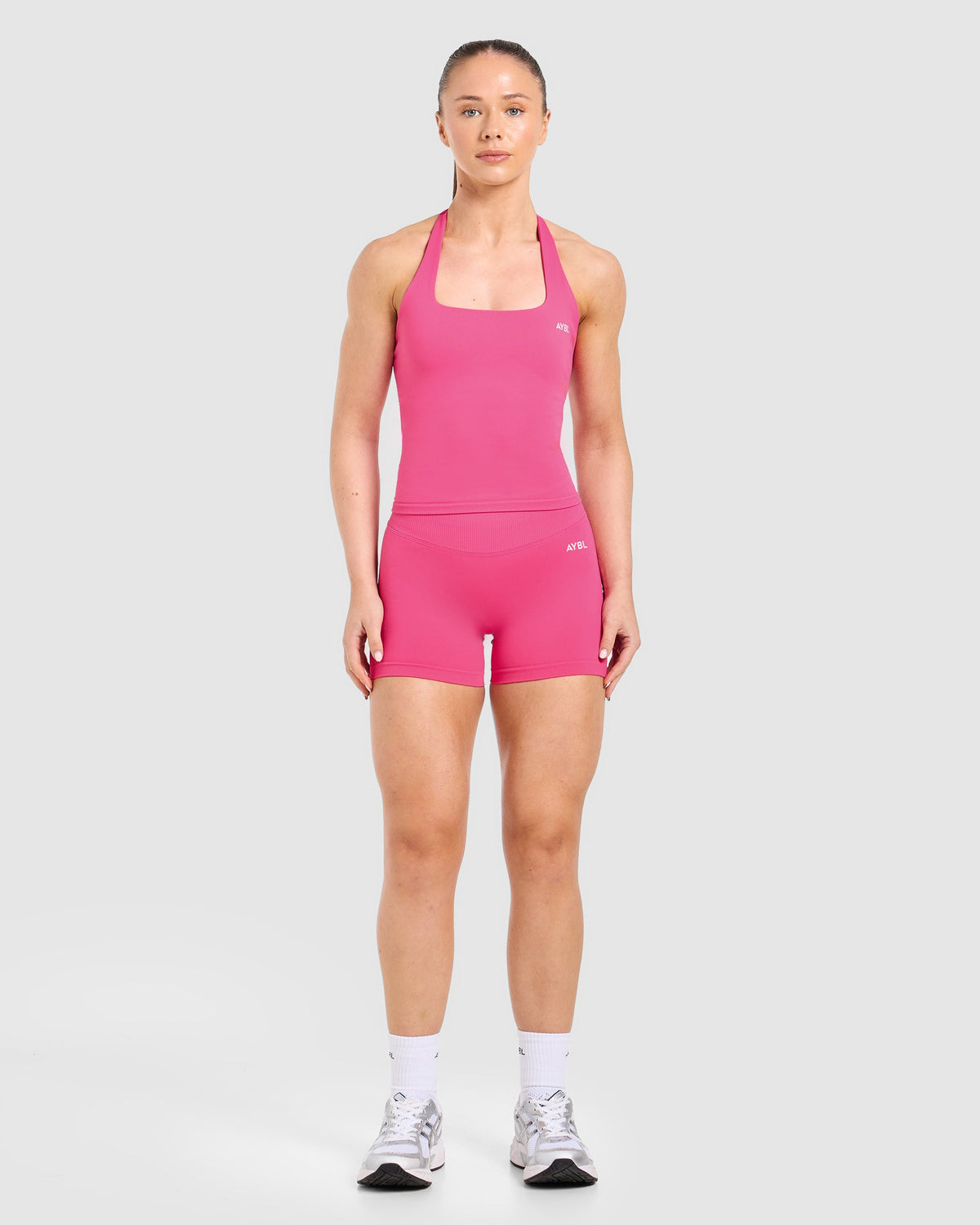 Enhance Seamless Shorts | 3.5" - Raspberry Rosa