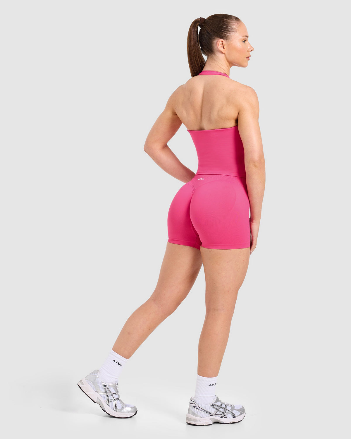 Enhance Seamless Shorts | 3.5" - Raspberry Rosa