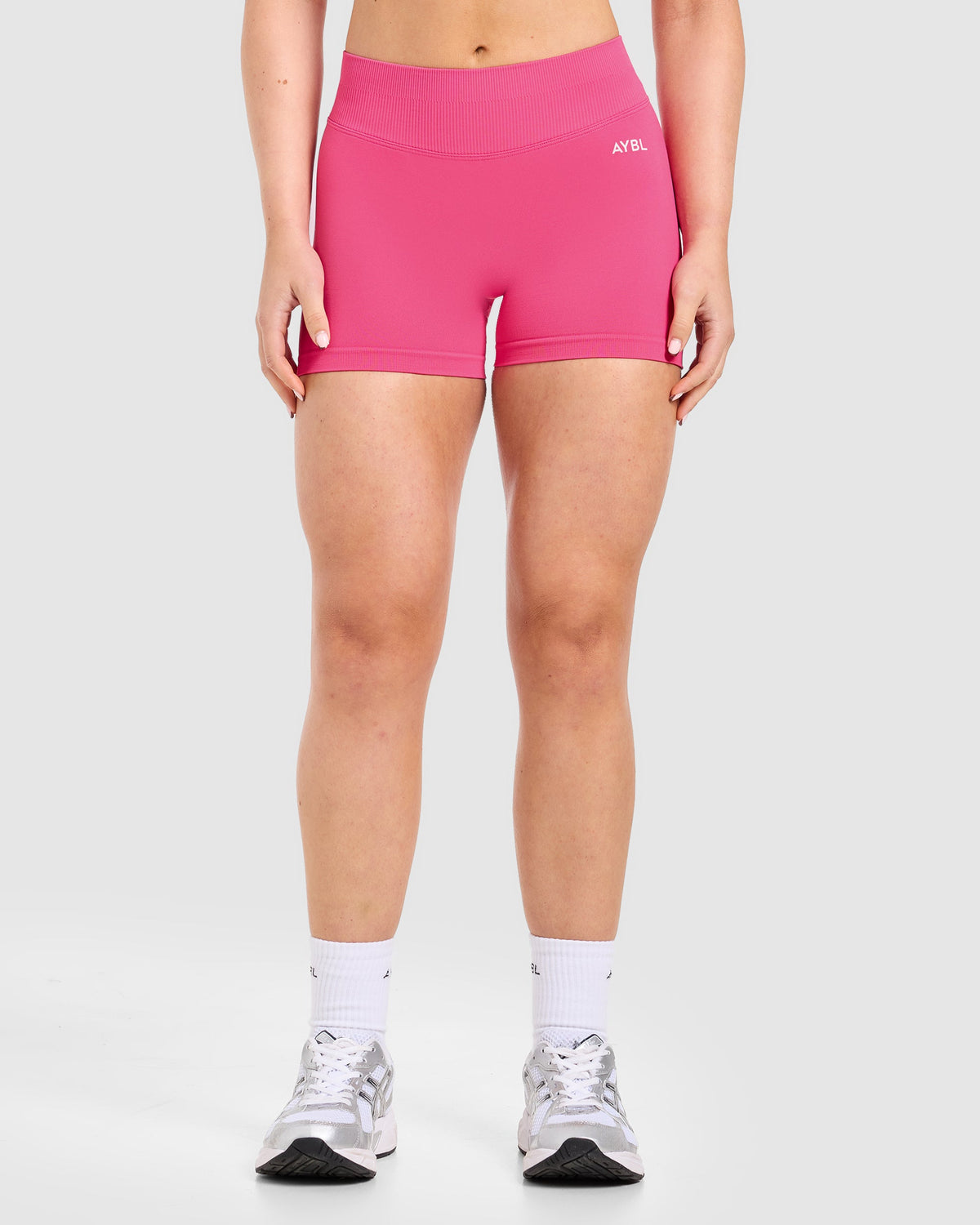 Enhance Seamless Shorts | 3.5" - Raspberry Rosa
