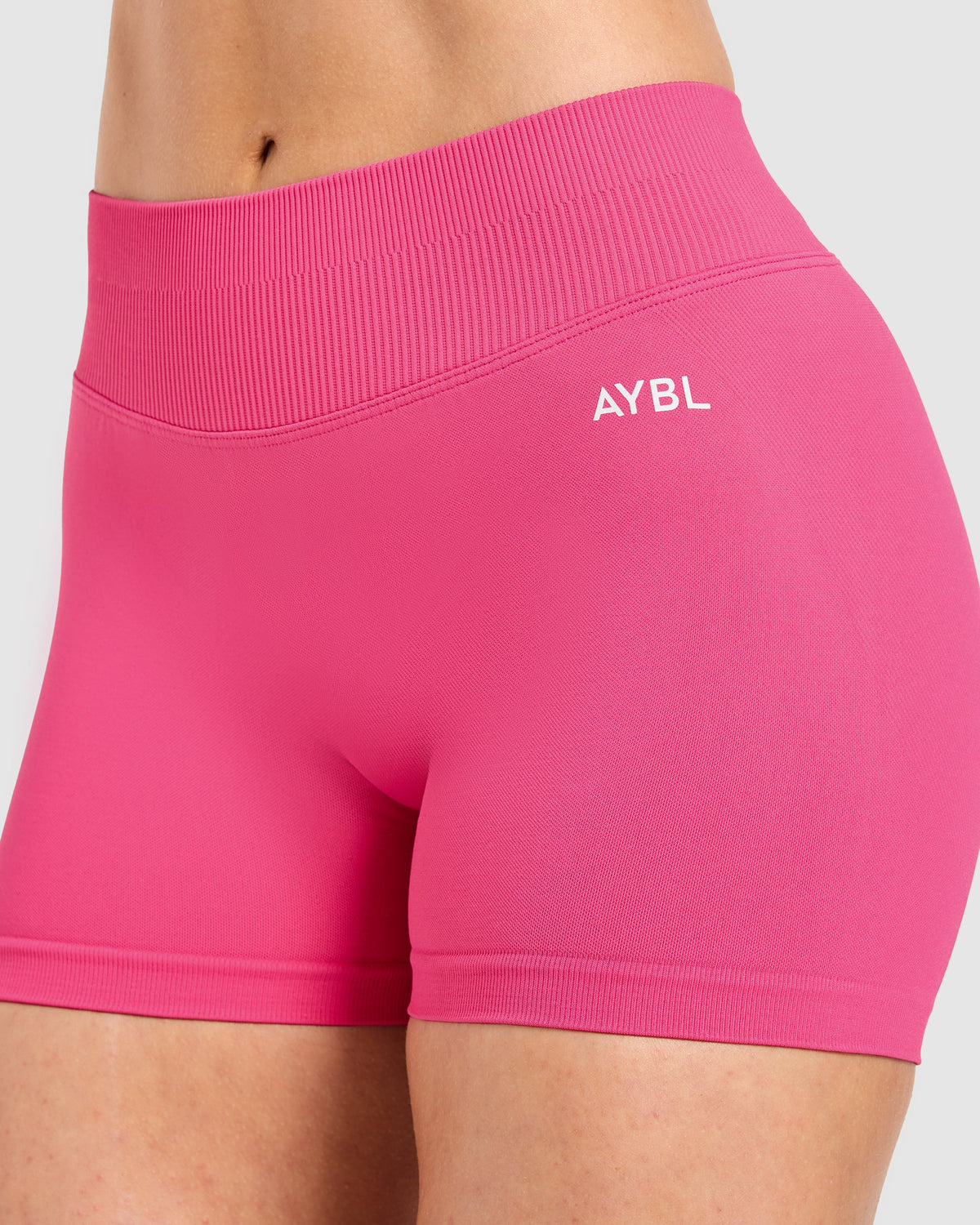 Enhance Seamless Shorts | 3.5" - Raspberry Rosa