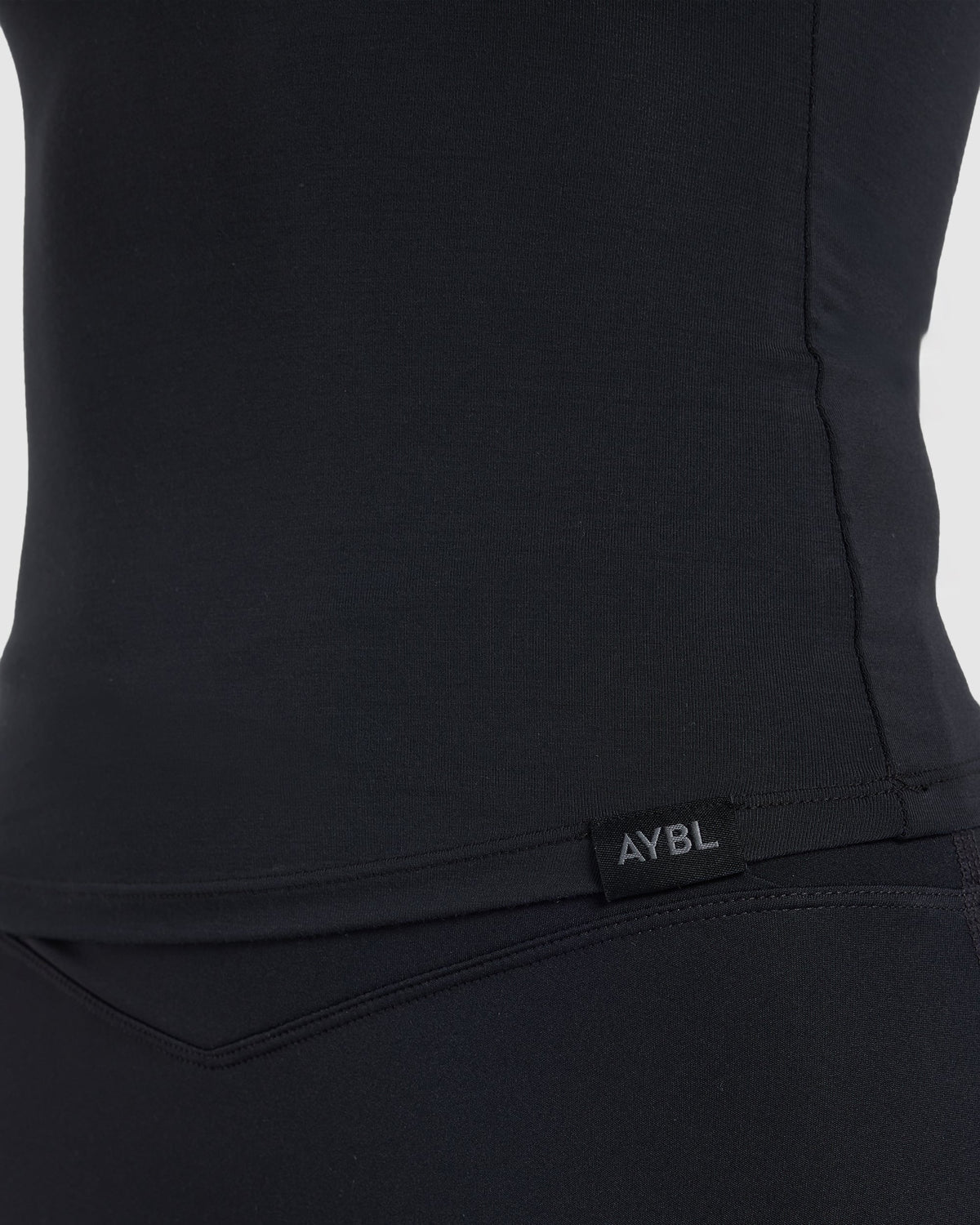 Ease Halterneck Top - Schwarz