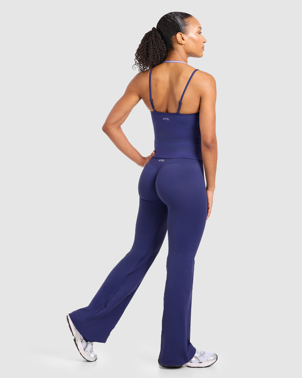 Double Layered Tank Top - Storm Blau