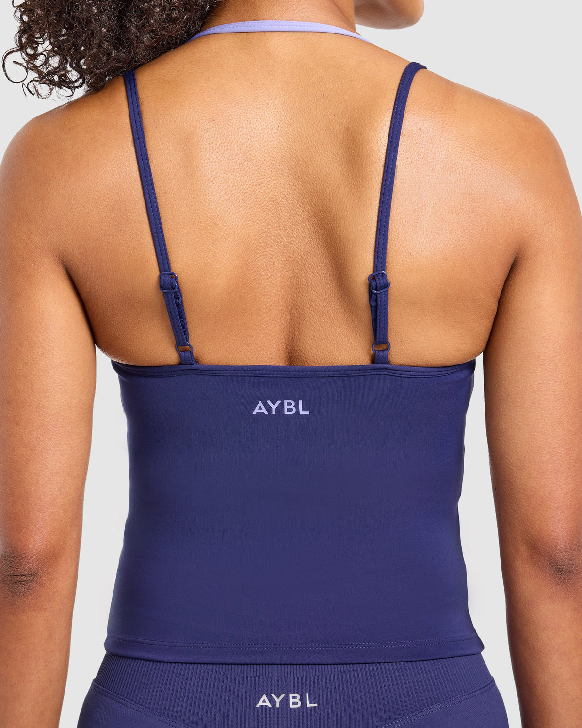 Double Layered Tank Top - Storm Blau