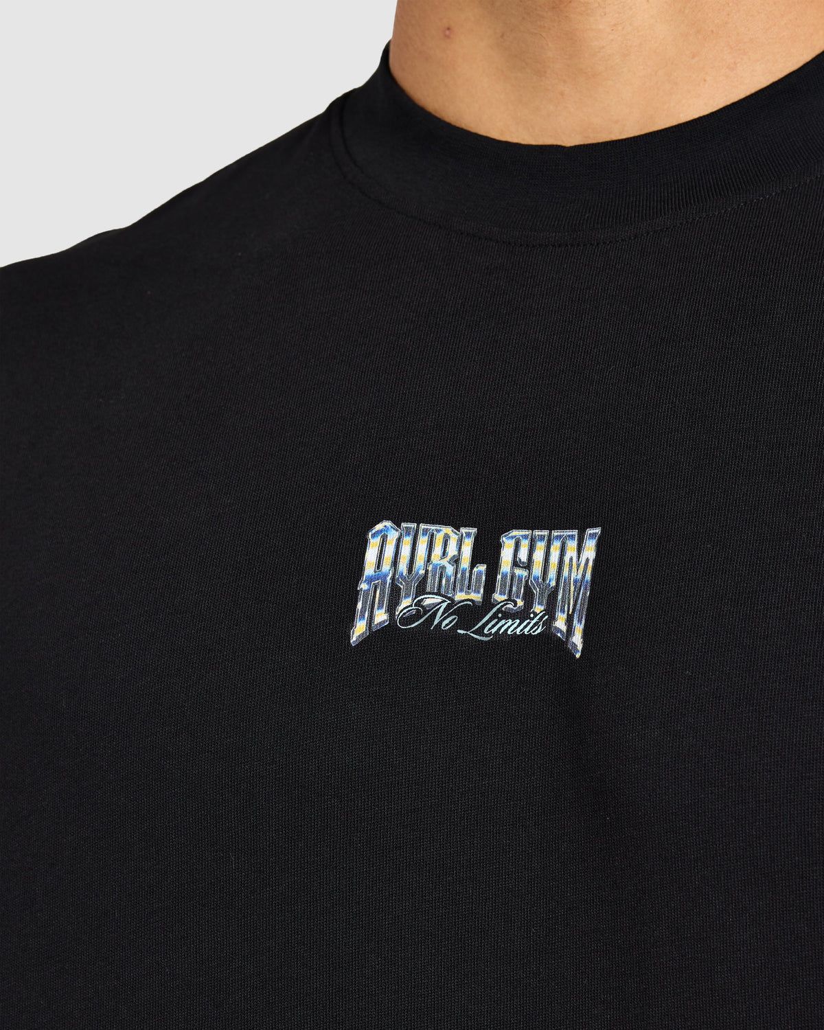 Anime Deadlift Dept Oversized T Shirt - Schwarz/Gelb