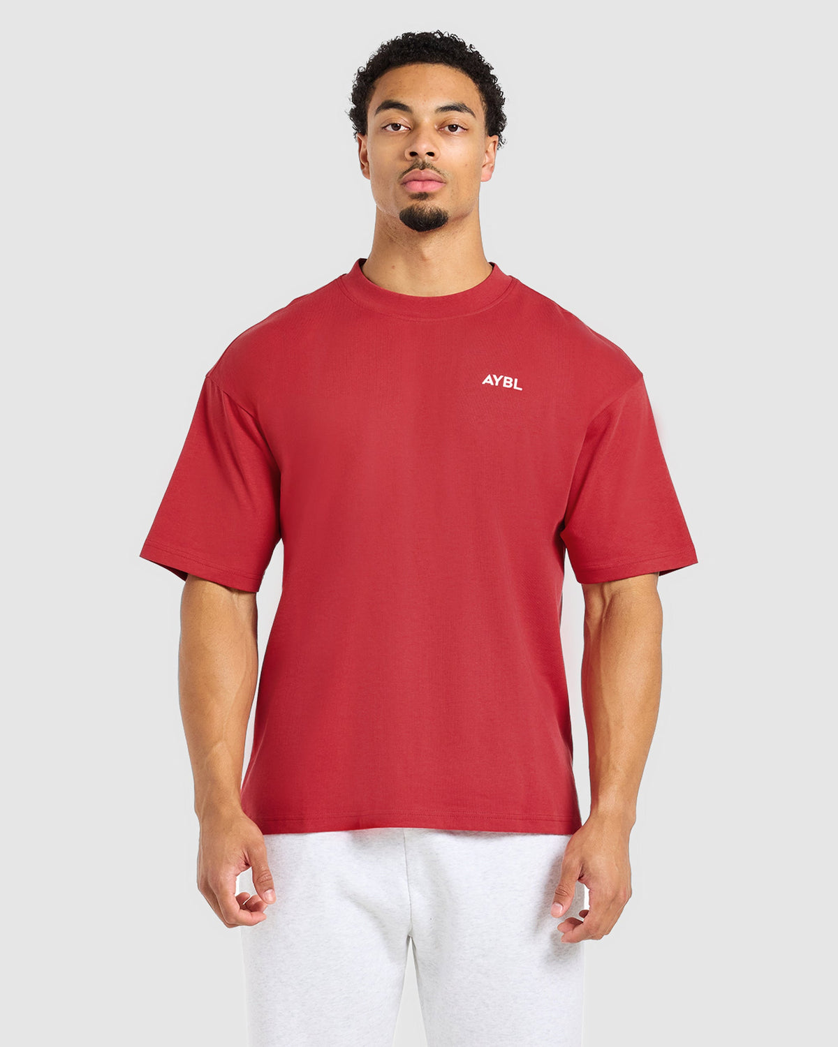 Essential Oversized T Shirt - Rot