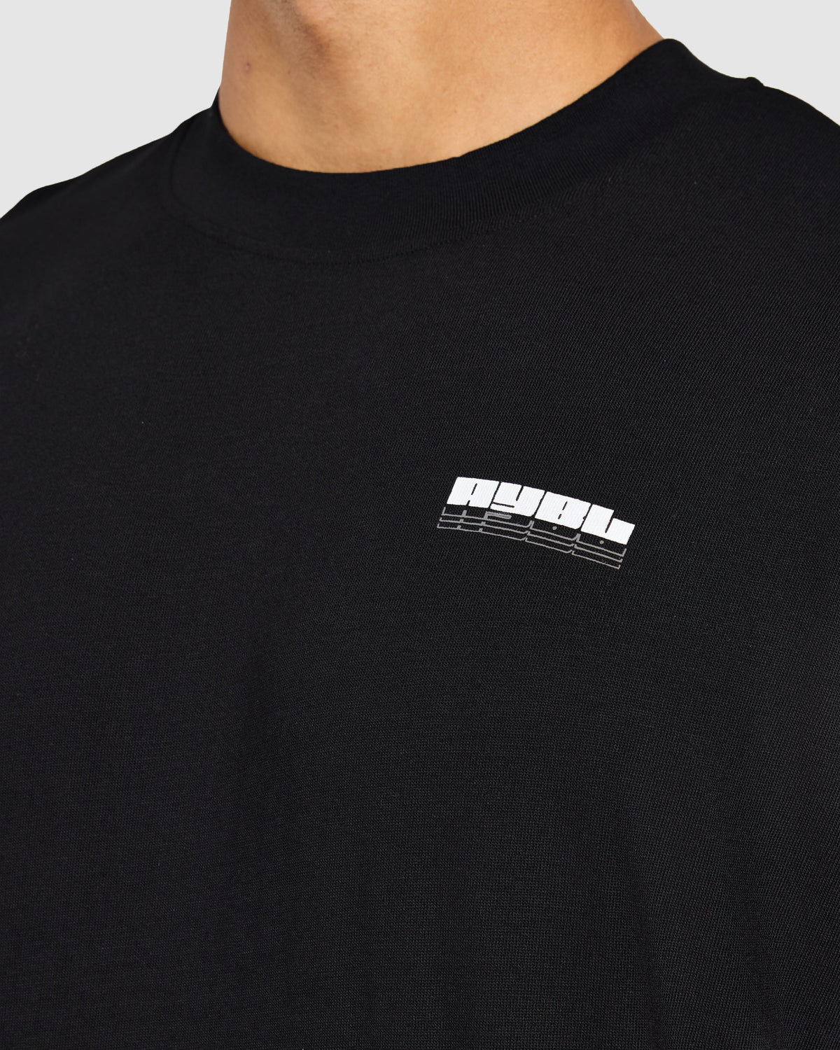 Anime Bench Press Oversized T Shirt - Schwarz