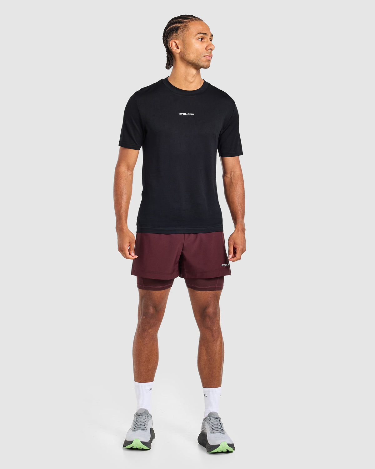 Run Seamless T Shirt - Schwarz