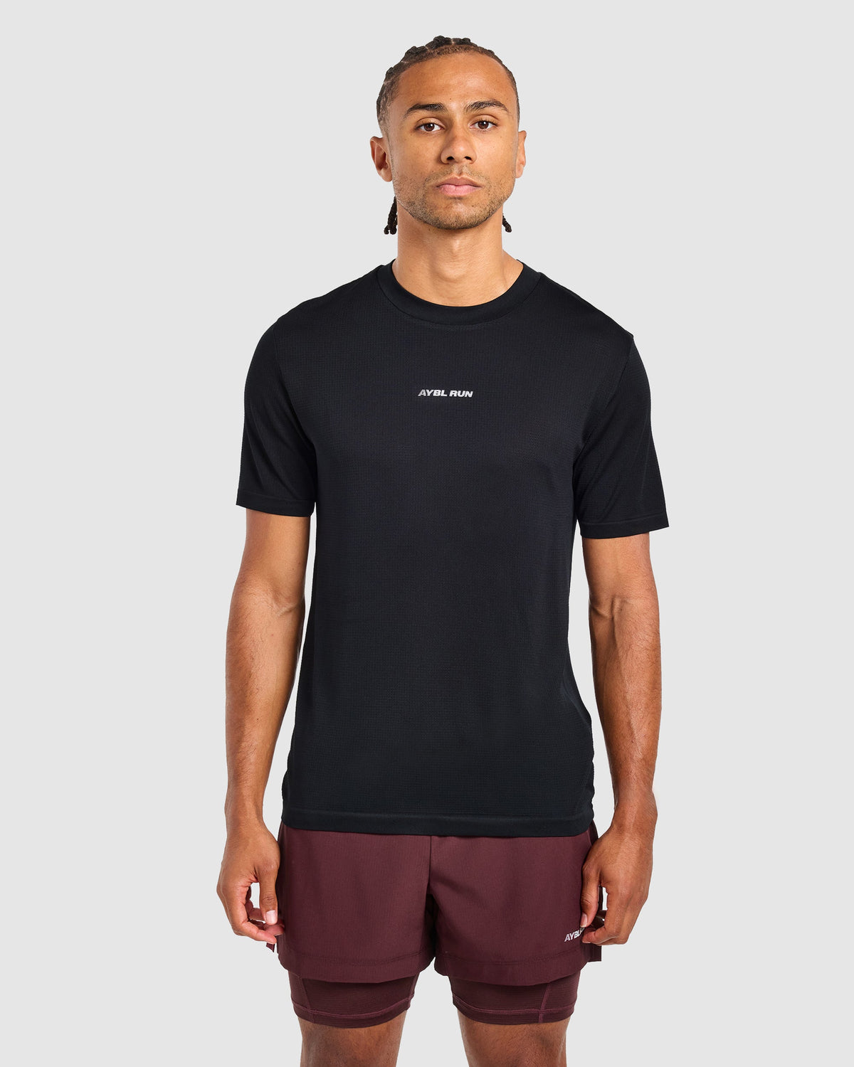 Run Seamless T Shirt - Schwarz
