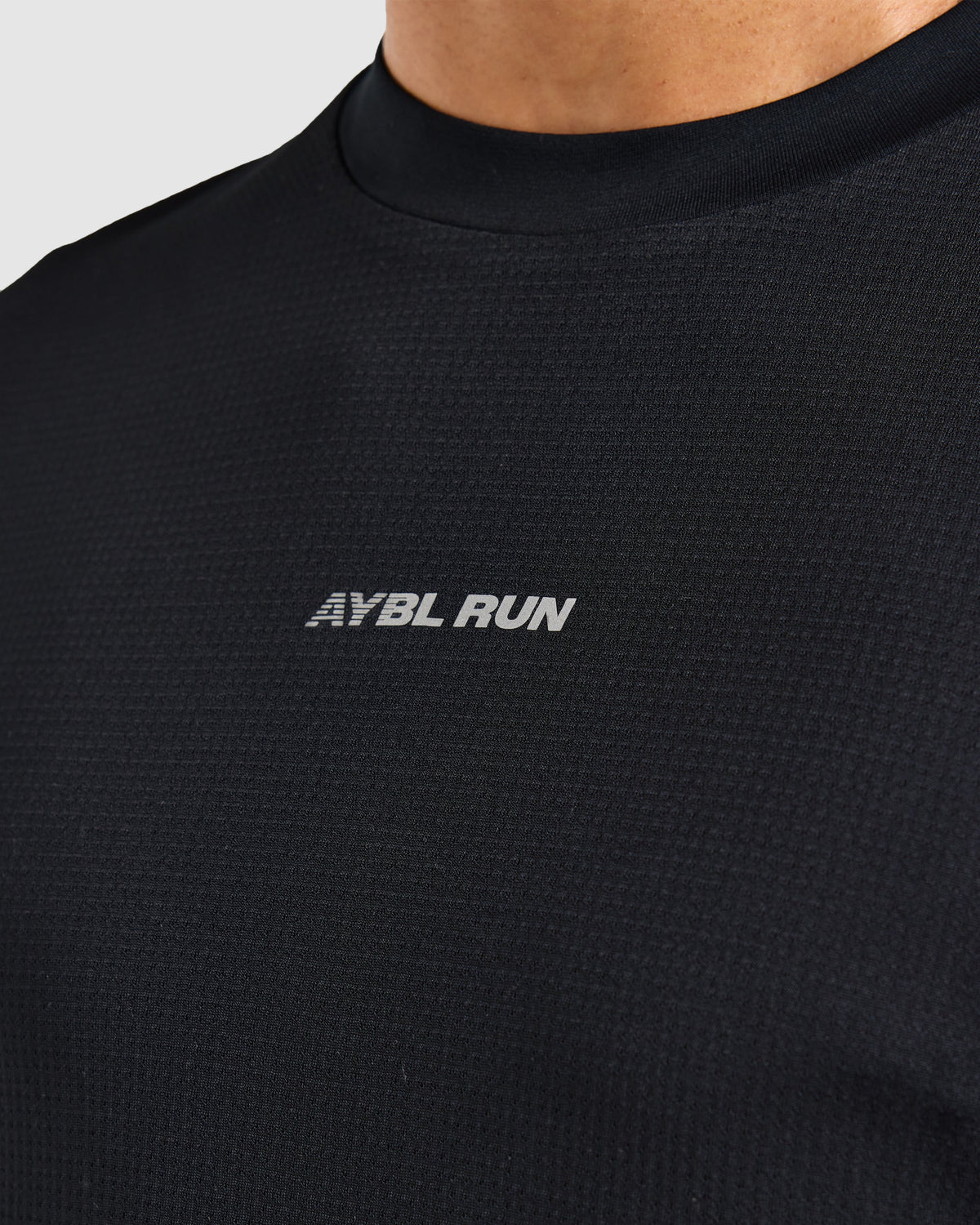 Run Seamless T Shirt - Schwarz