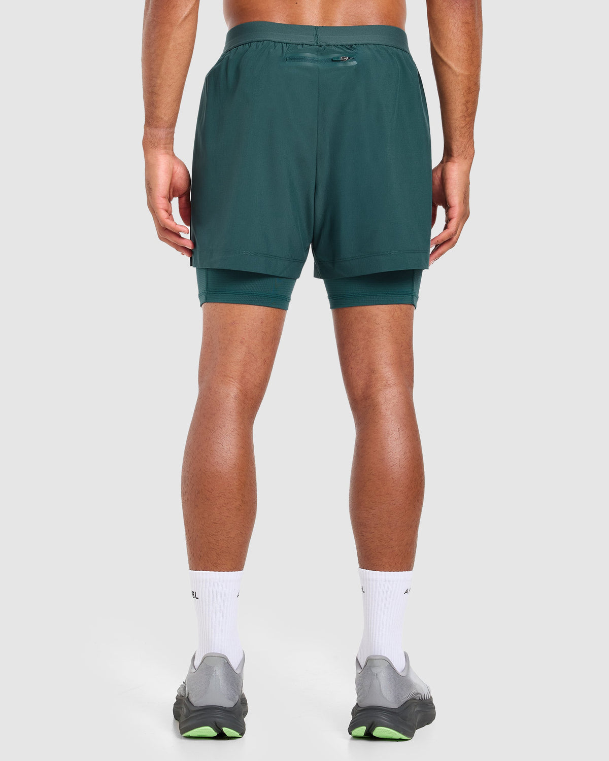 Run 2 in 1 Shorts - Dark Teal