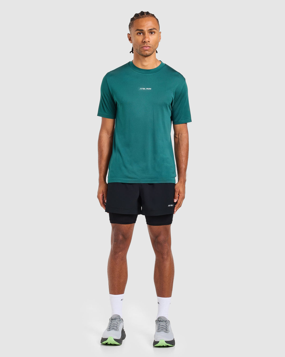 Run 2 in 1 Shorts - Schwarz