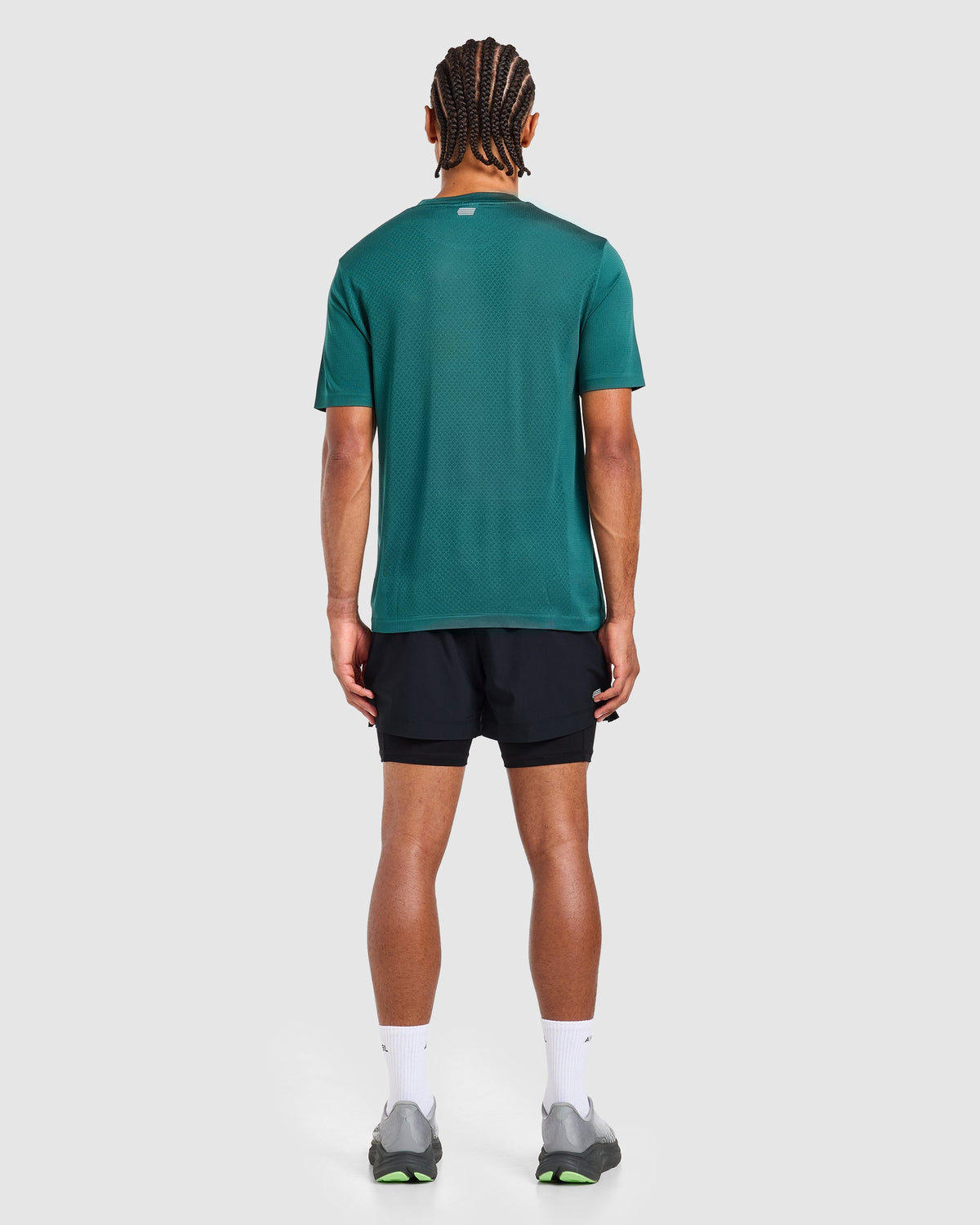 Run 2 in 1 Shorts - Schwarz
