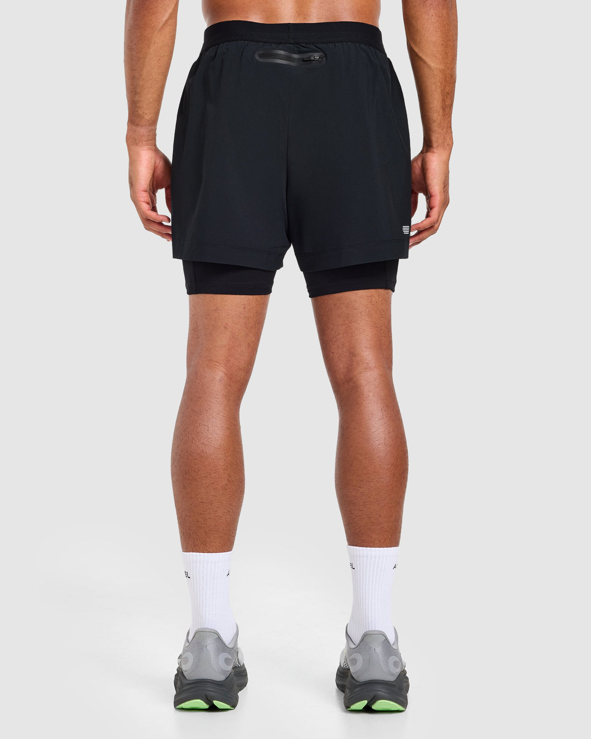 Run 2 in 1 Shorts - Schwarz