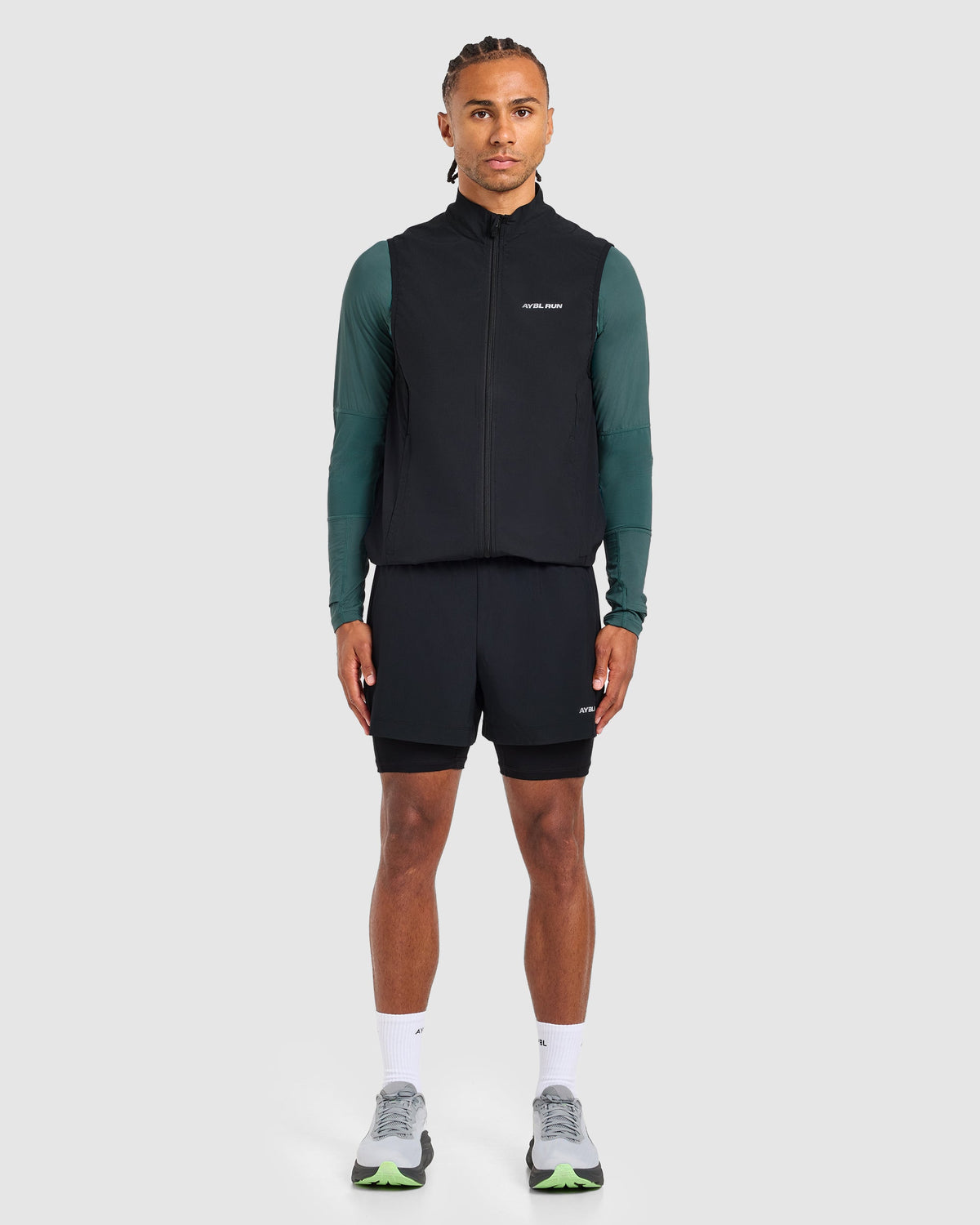 Run Gilet - Schwarz