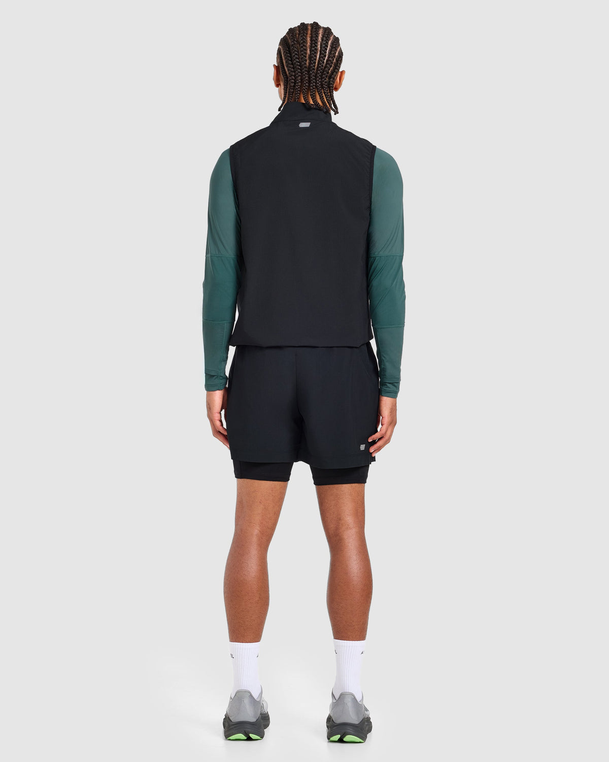 Run Gilet - Schwarz