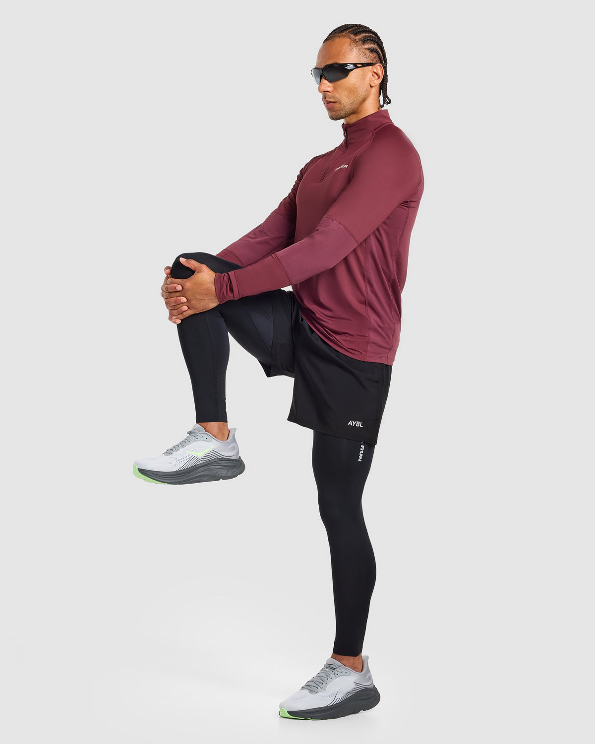 Run Leggings - Schwarz