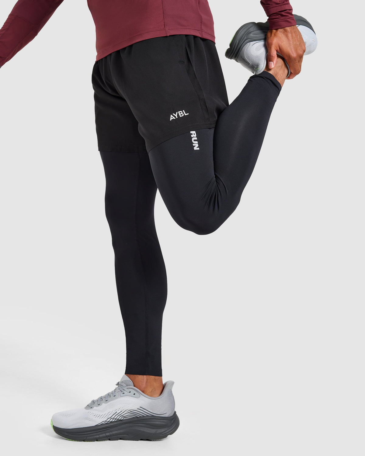Run Leggings - Schwarz