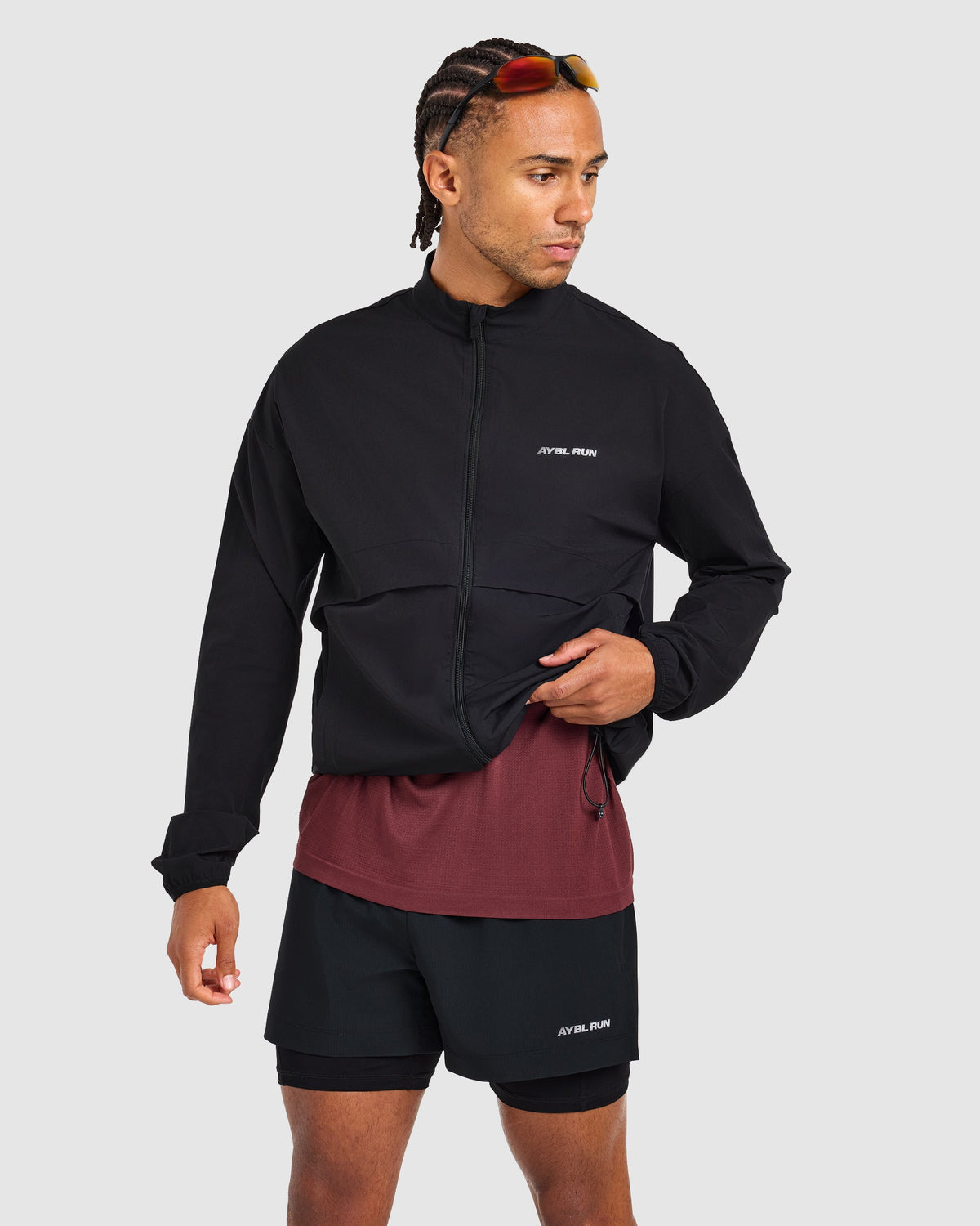 Run Jacket - Schwarz