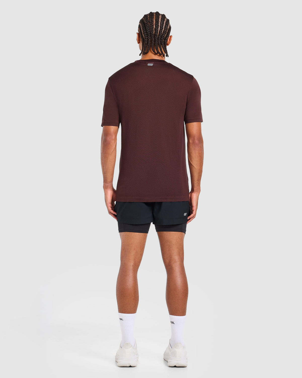 Run Seamless T Shirt - Dark Burgundy