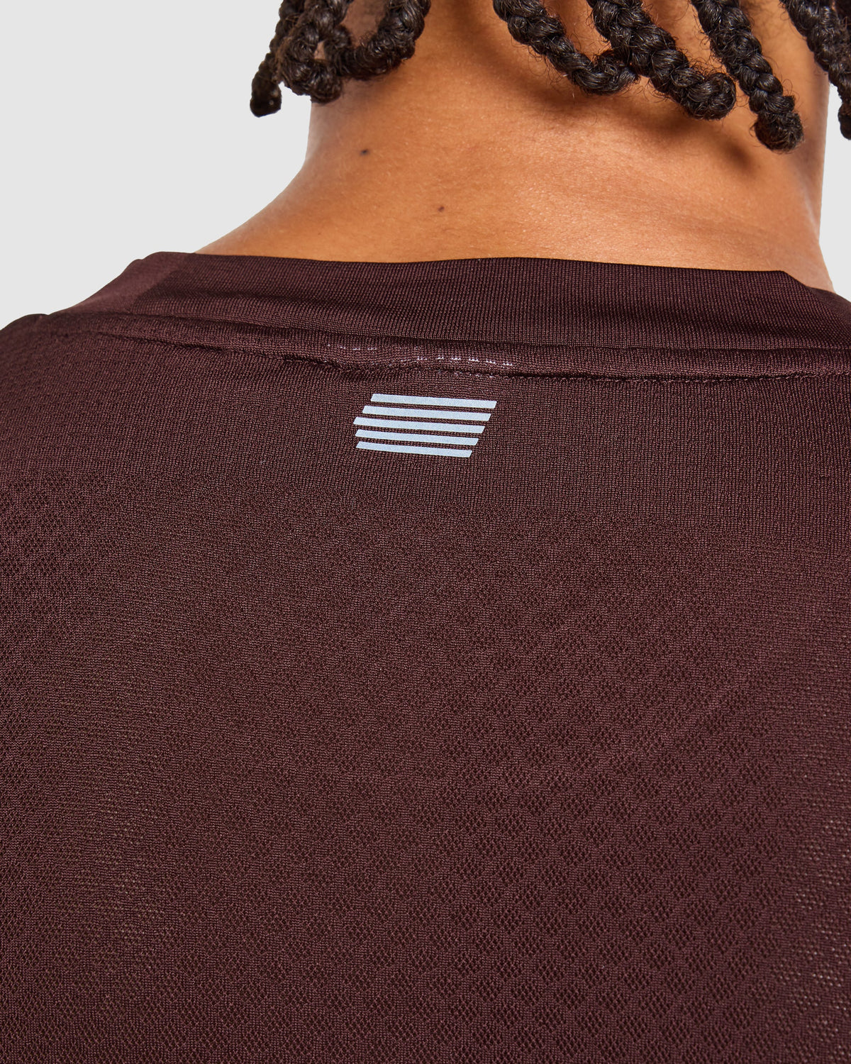 Run Seamless T Shirt - Dark Burgundy