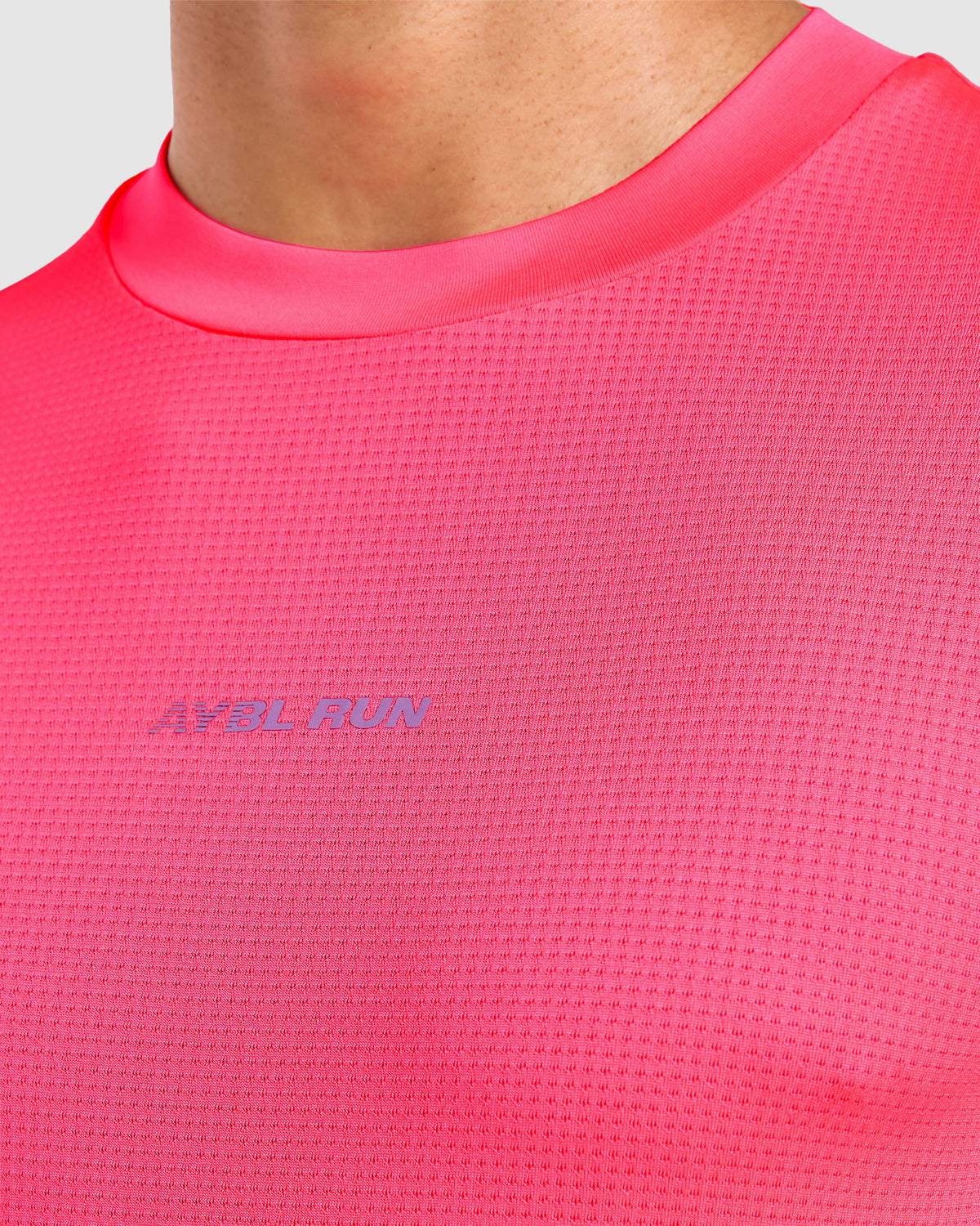 Run Seamless T Shirt - Neon Rosa