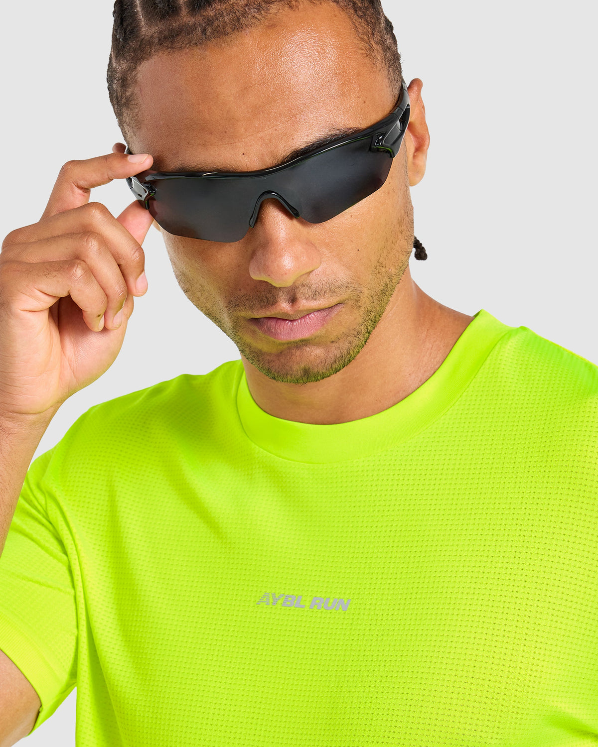 Run Seamless T Shirt - Neon Gelb