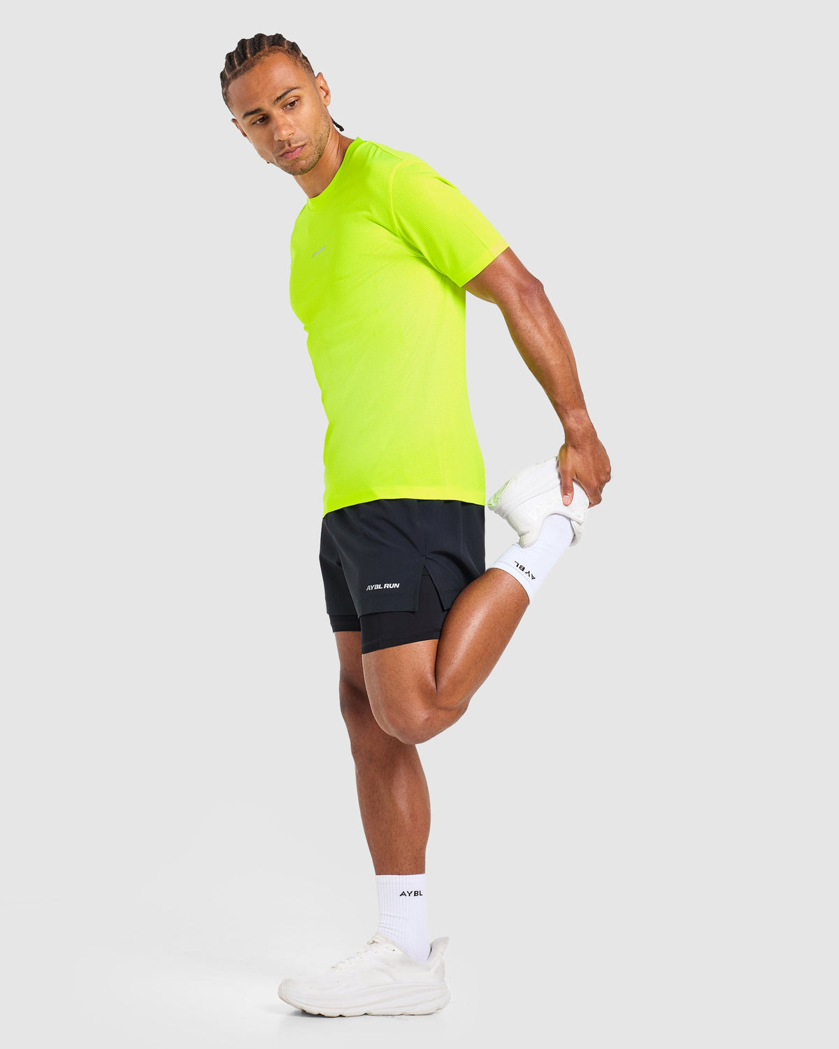 Run Seamless T Shirt - Neon Gelb