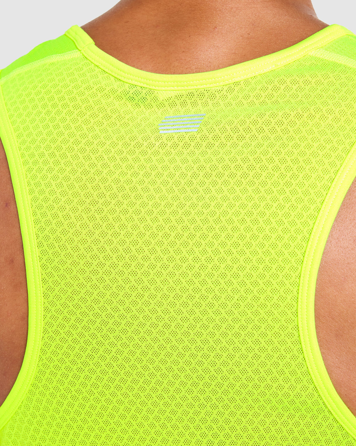 Run Seamless Tank - Neon Gelb