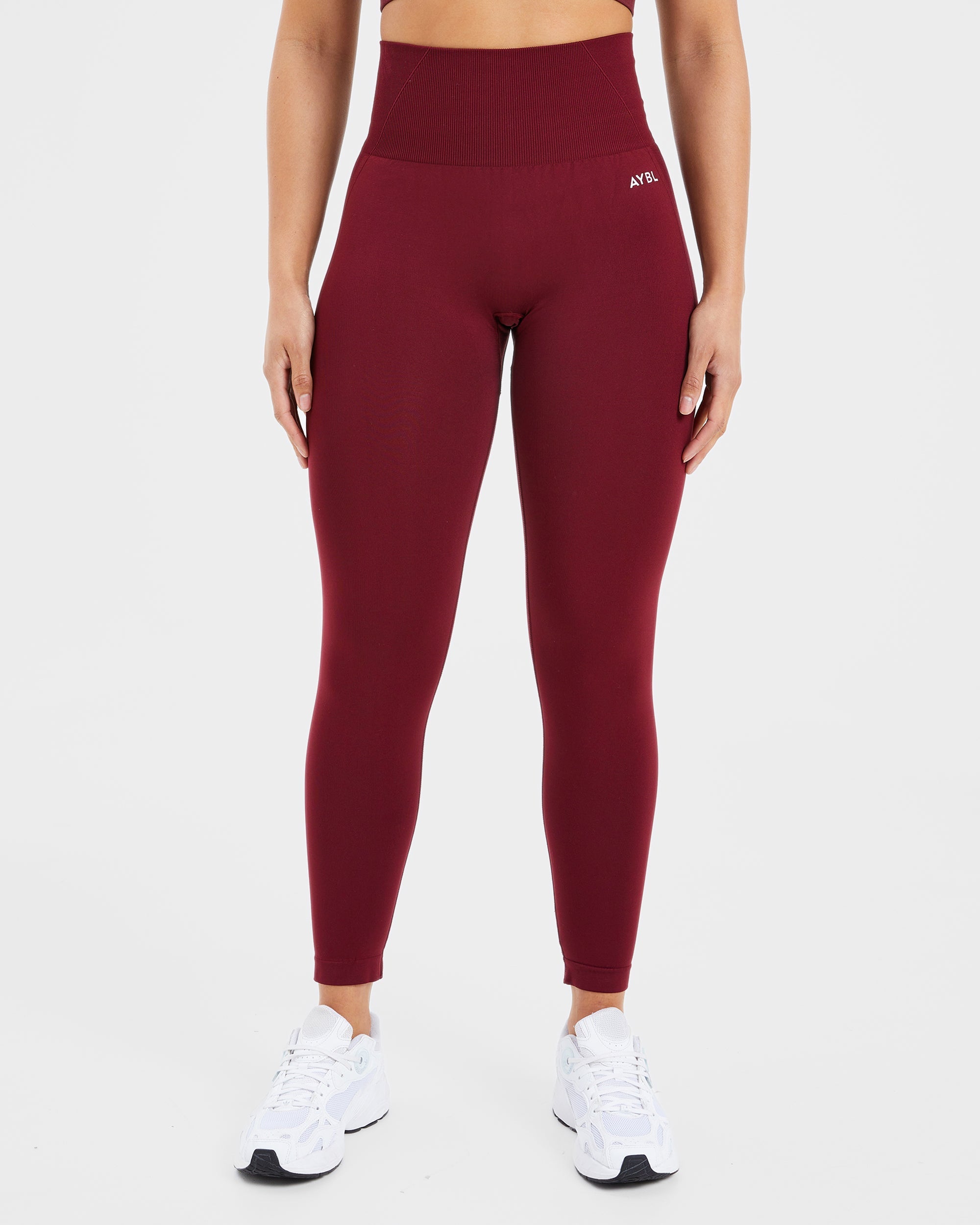 Empower Seamless Leggings - Rot Wine