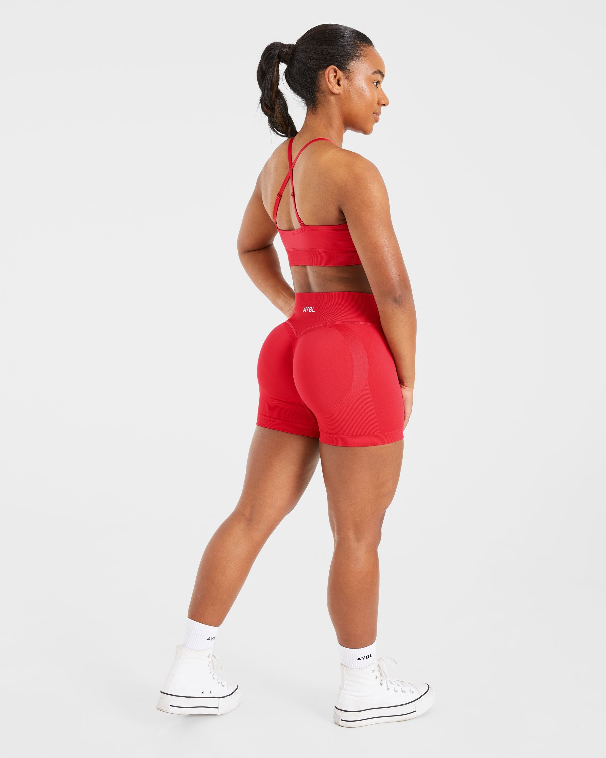 Adapt Seamless Sports Bra - Salsa Rot