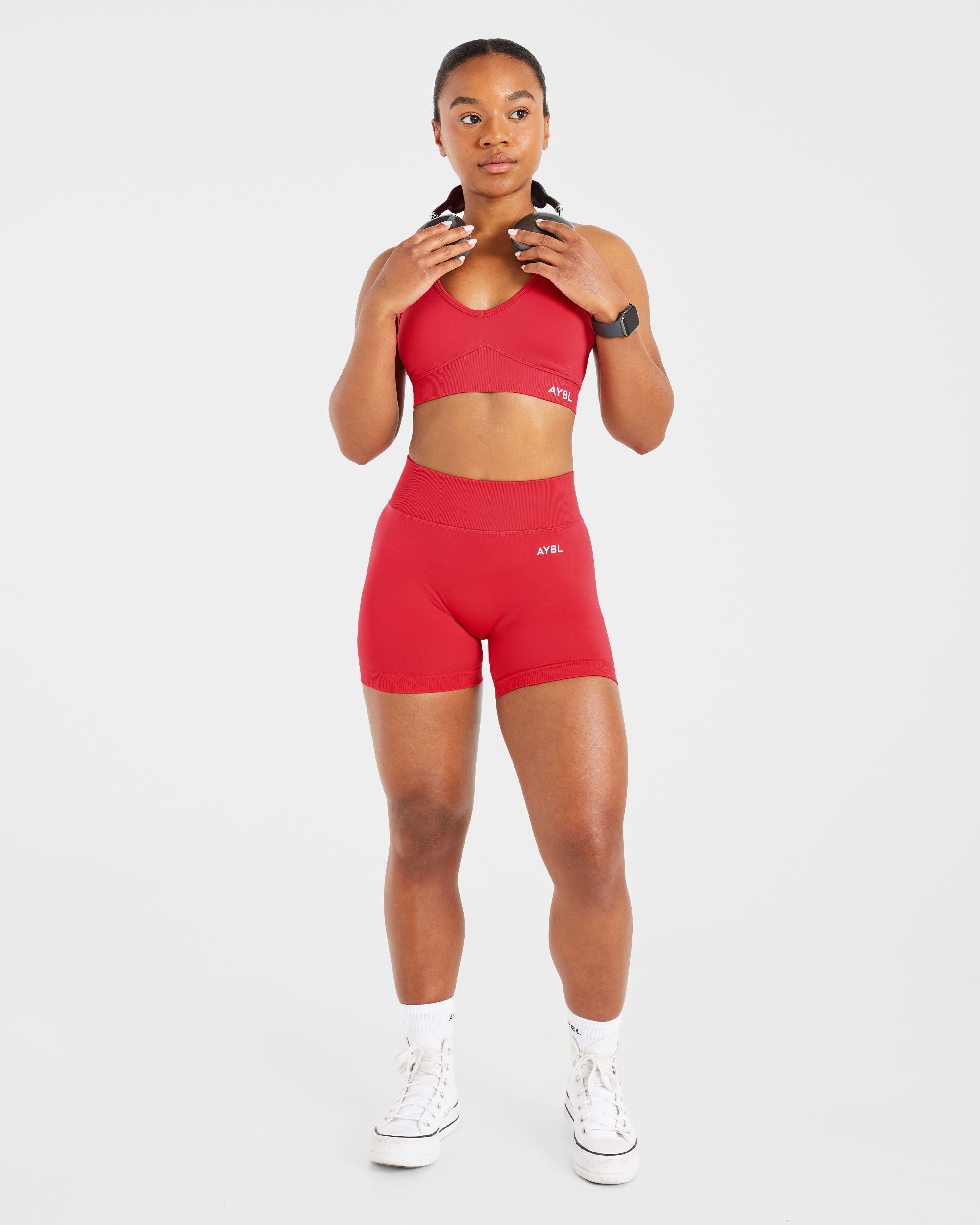 Adapt Seamless Sports Bra - Salsa Rot