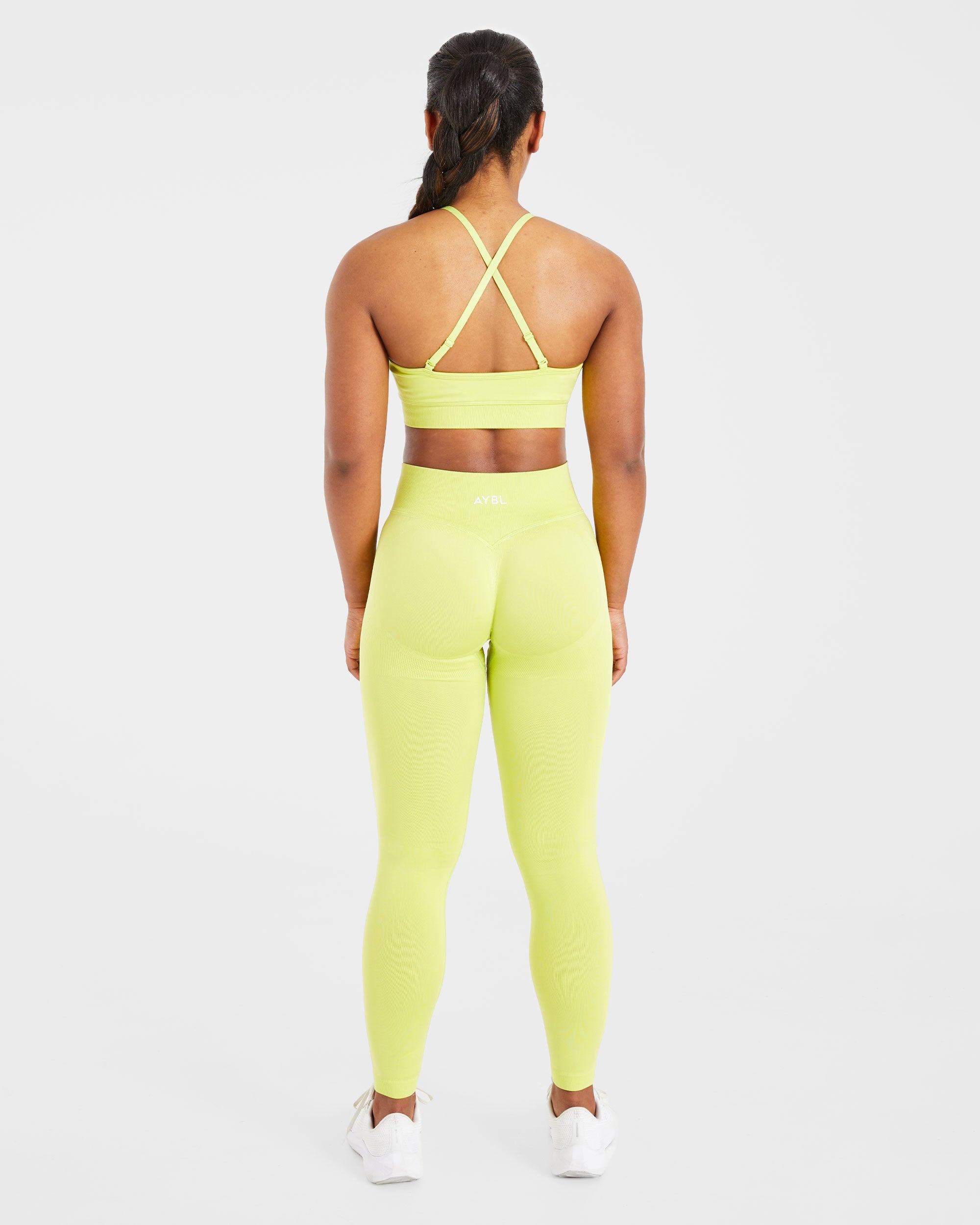 Adapt Seamless Sports Bra - Lime Grün