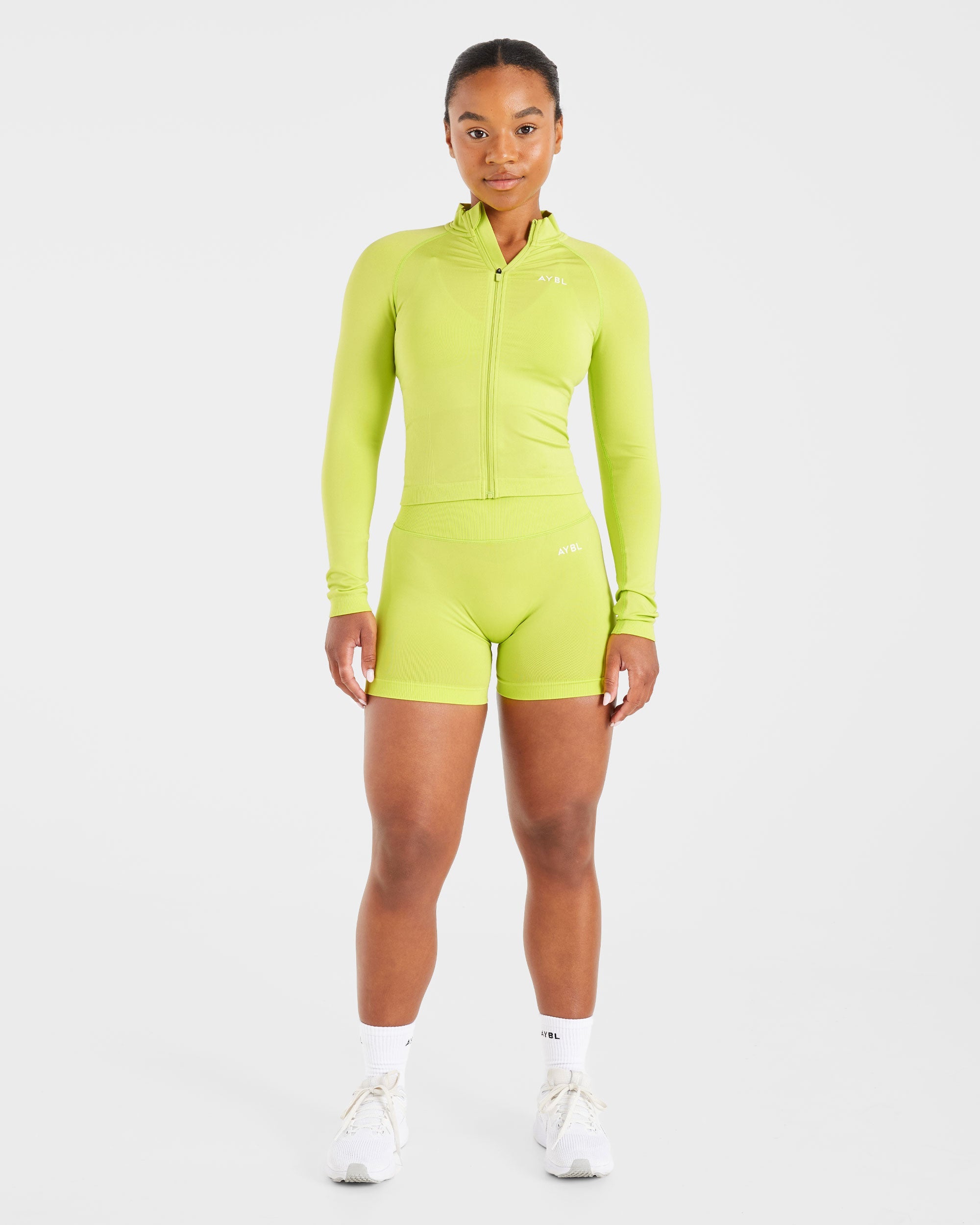Adapt Seamless Jacket - Lime Grün