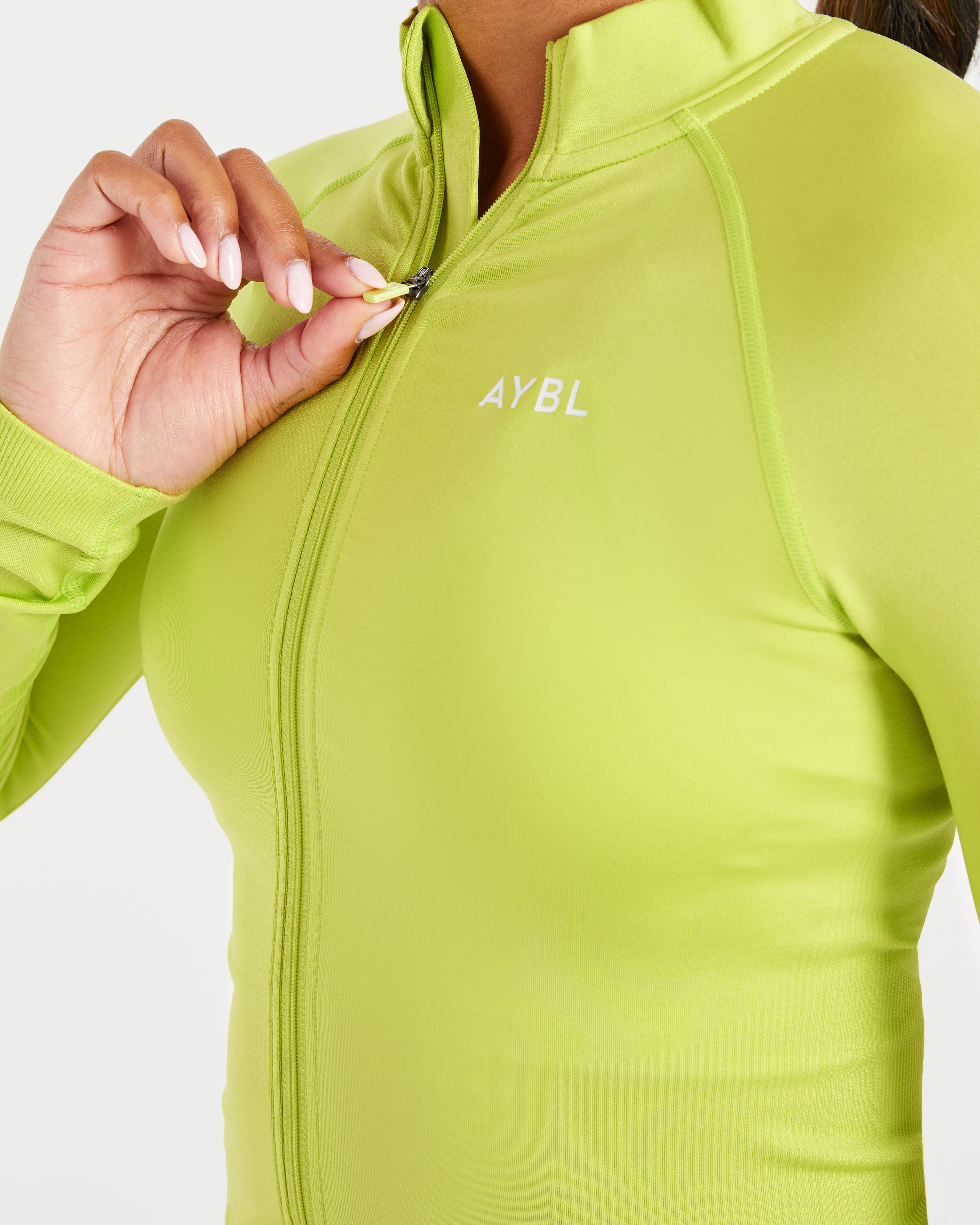 Adapt Seamless Jacket - Lime Grün