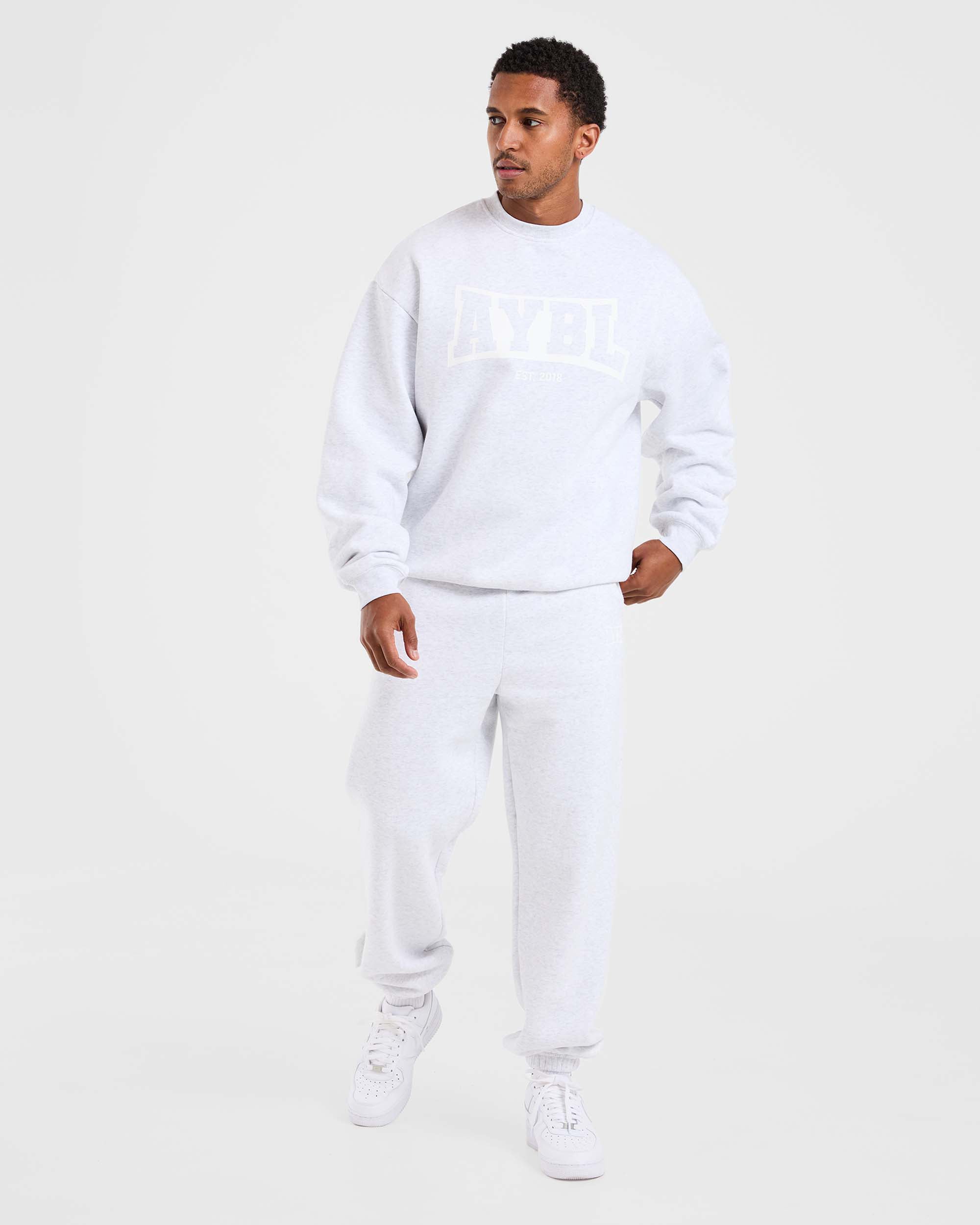 Academy Oversized Joggers - Grau Marl